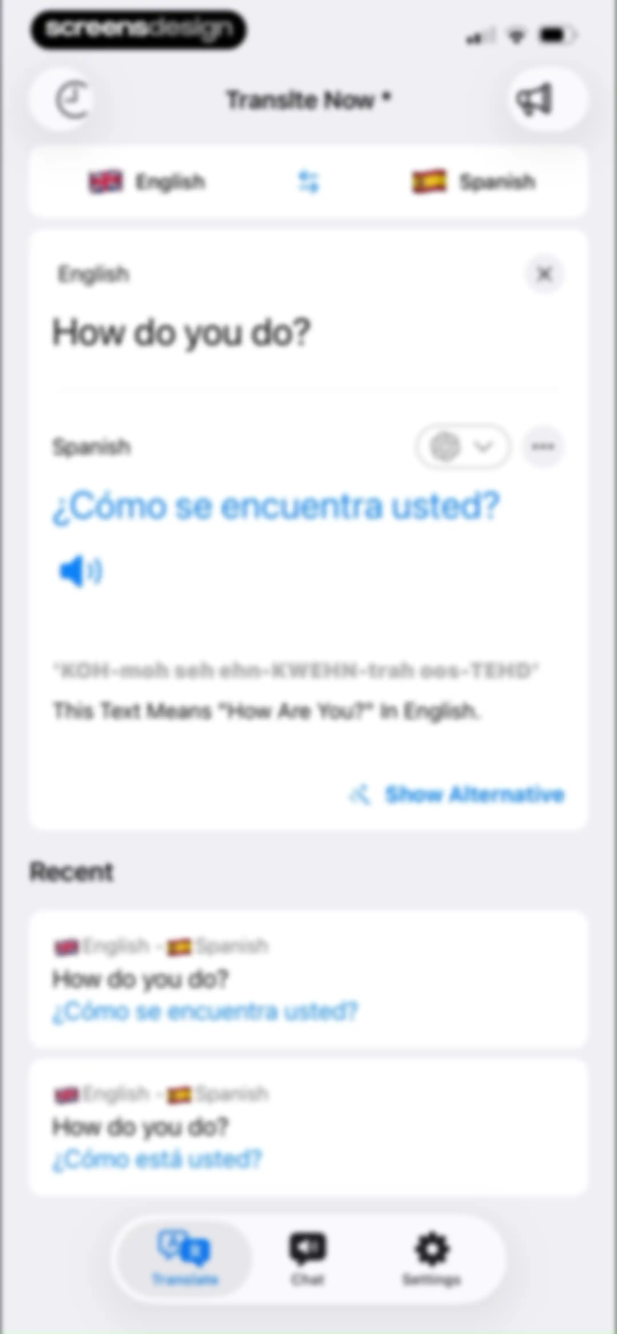 Translate Now * screen 16