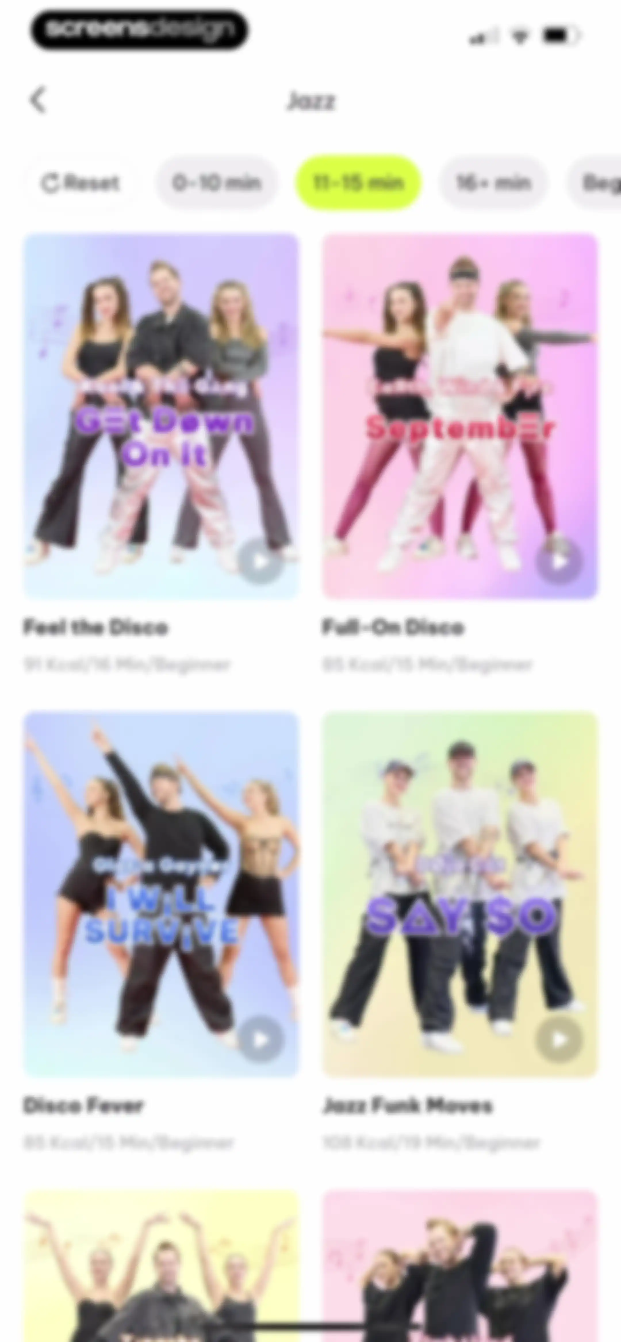 Dancefitme: Fun weight loss screen 70