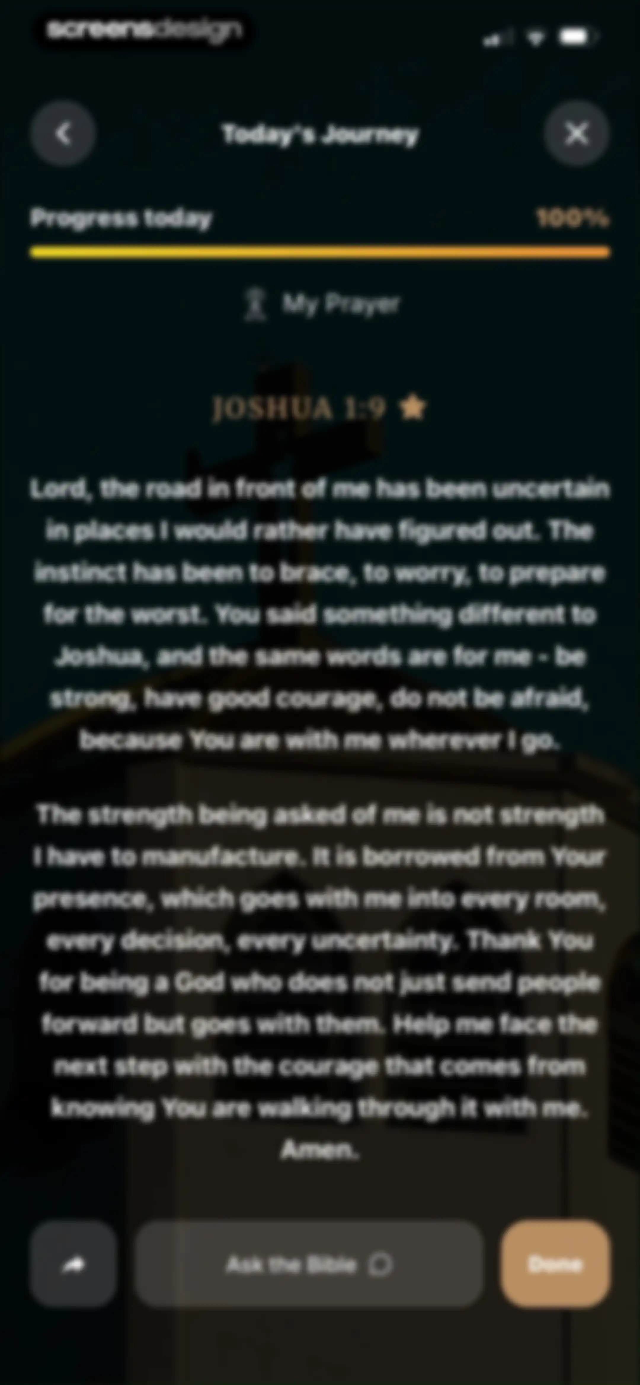 Holy Bible Widget: Daily Verse screen 46