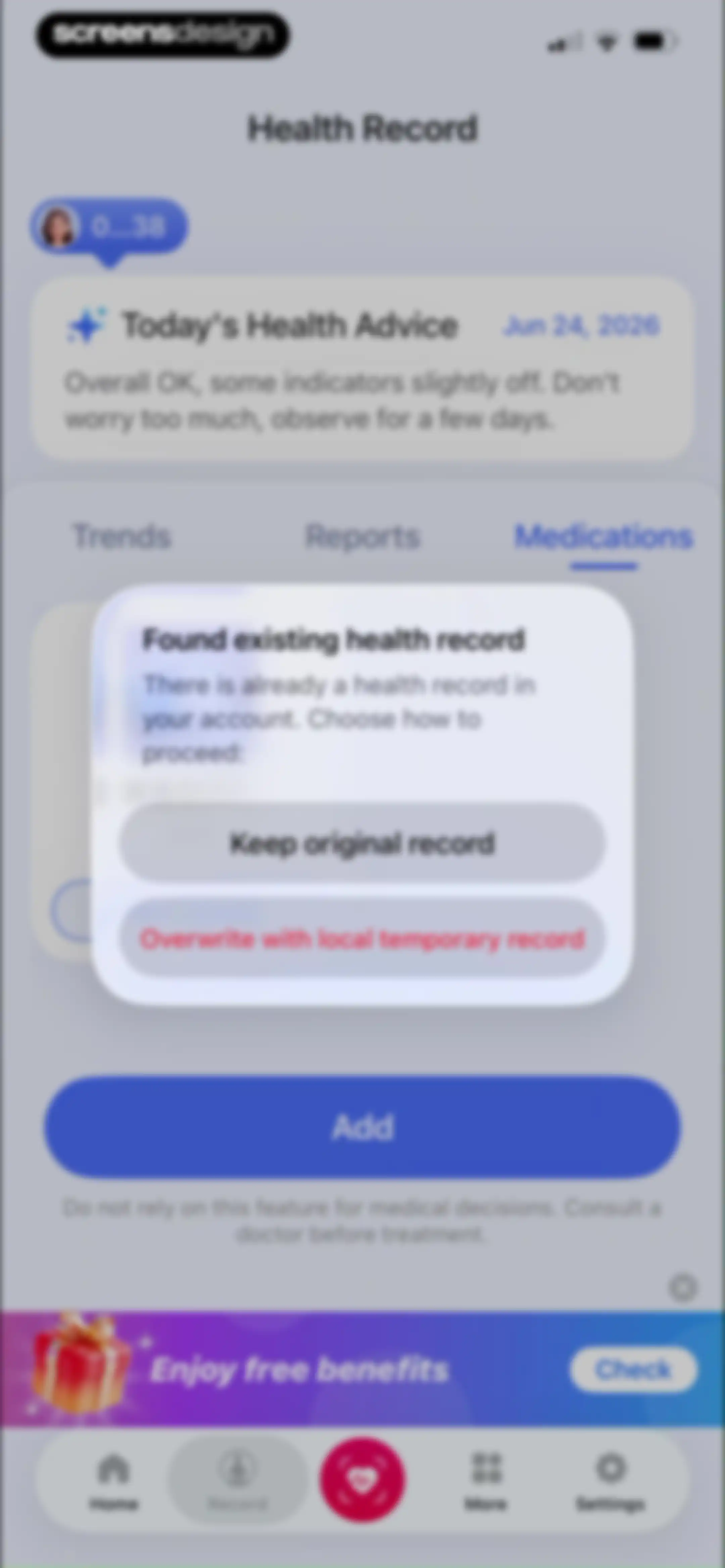 Wellpulse-Heart Health Tracker screen 71