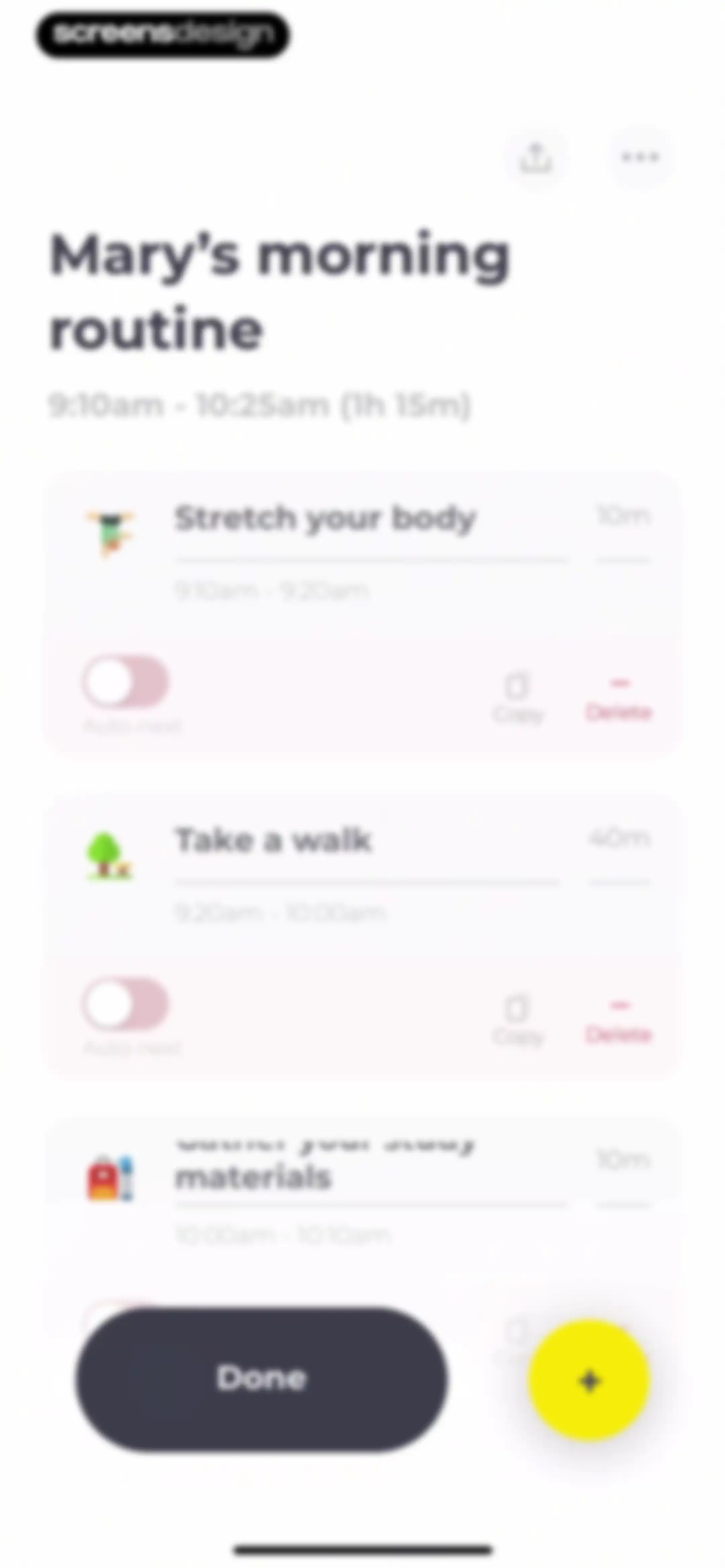 Routine Planner, Habit Tracker screen 37