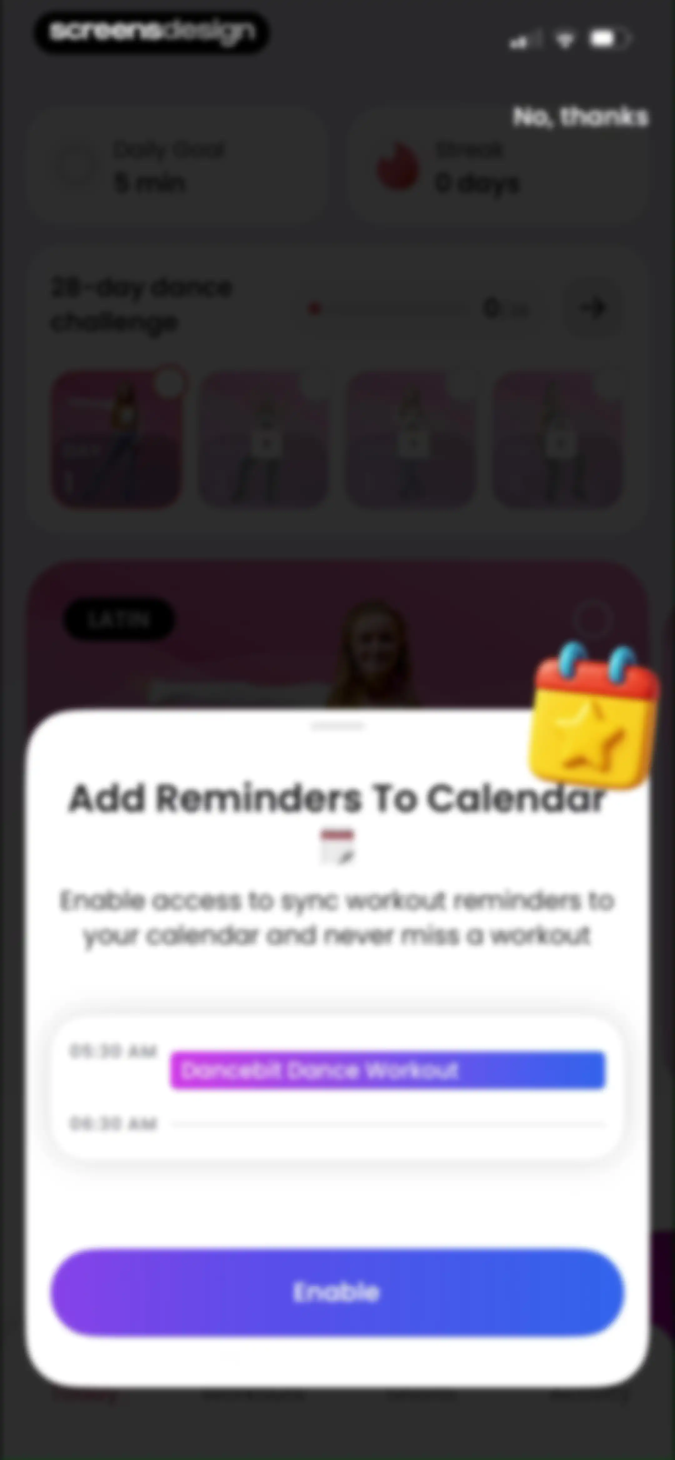 Dancebit: Home Dance Workouts screen 61