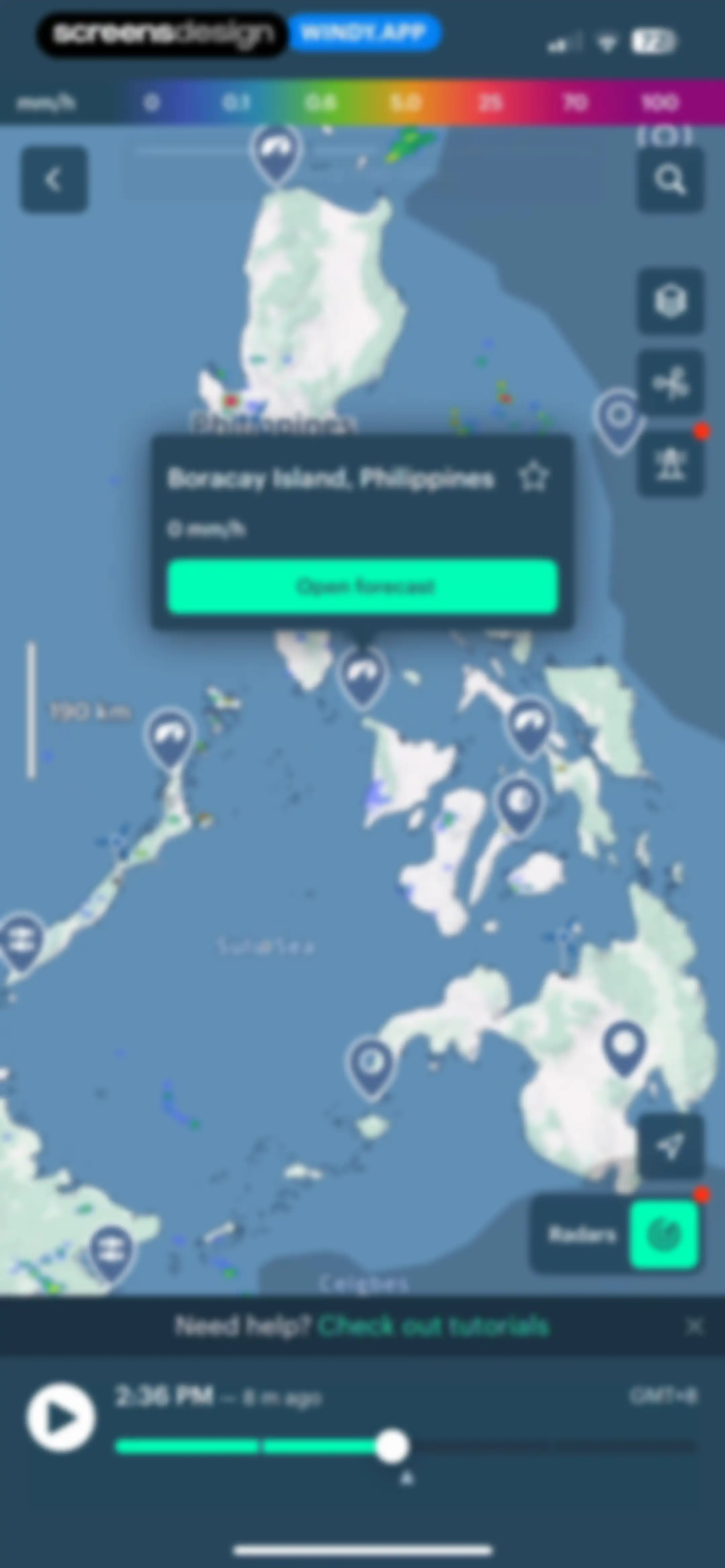 Windy.app — Wind, Tides, Radar screen 62