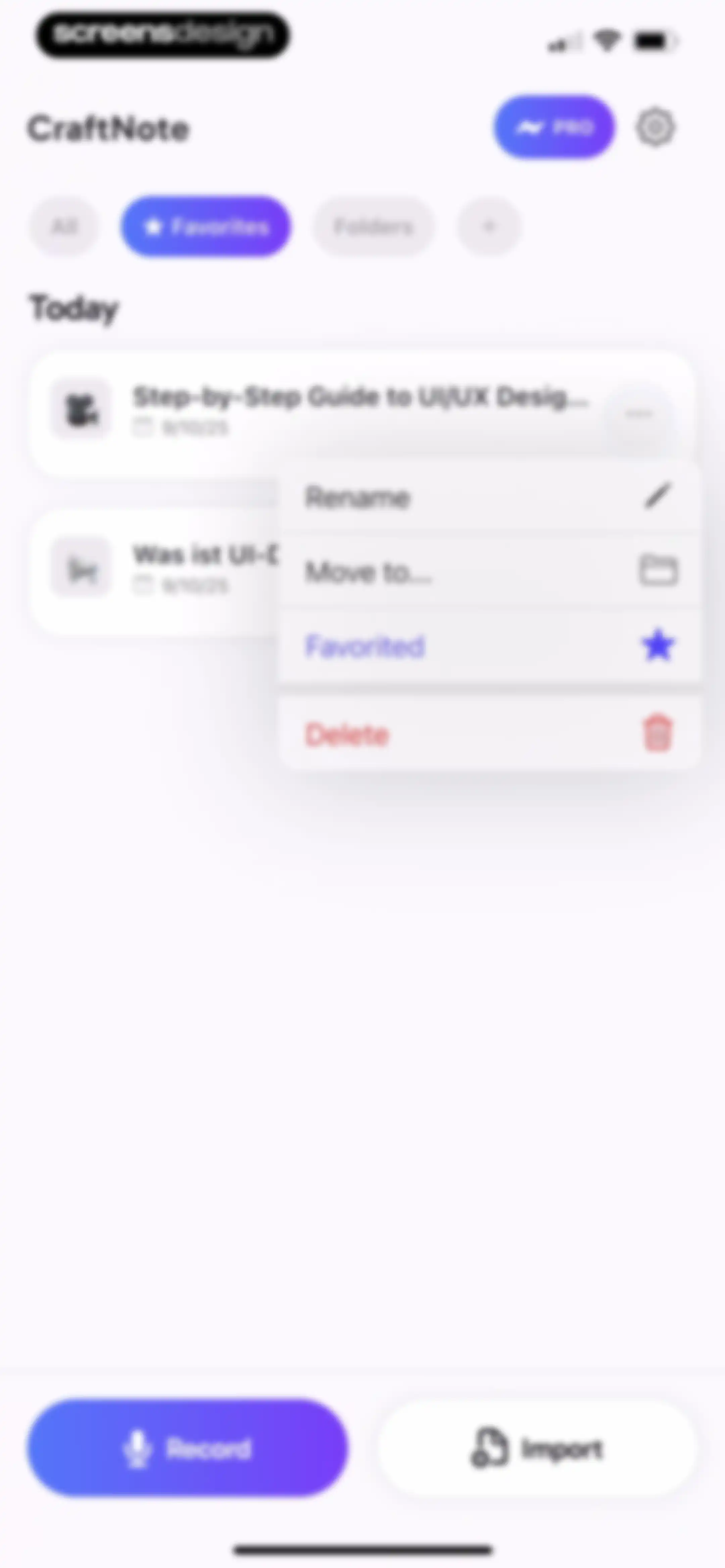 CraftNote: Smart AI Note Taker screen 83