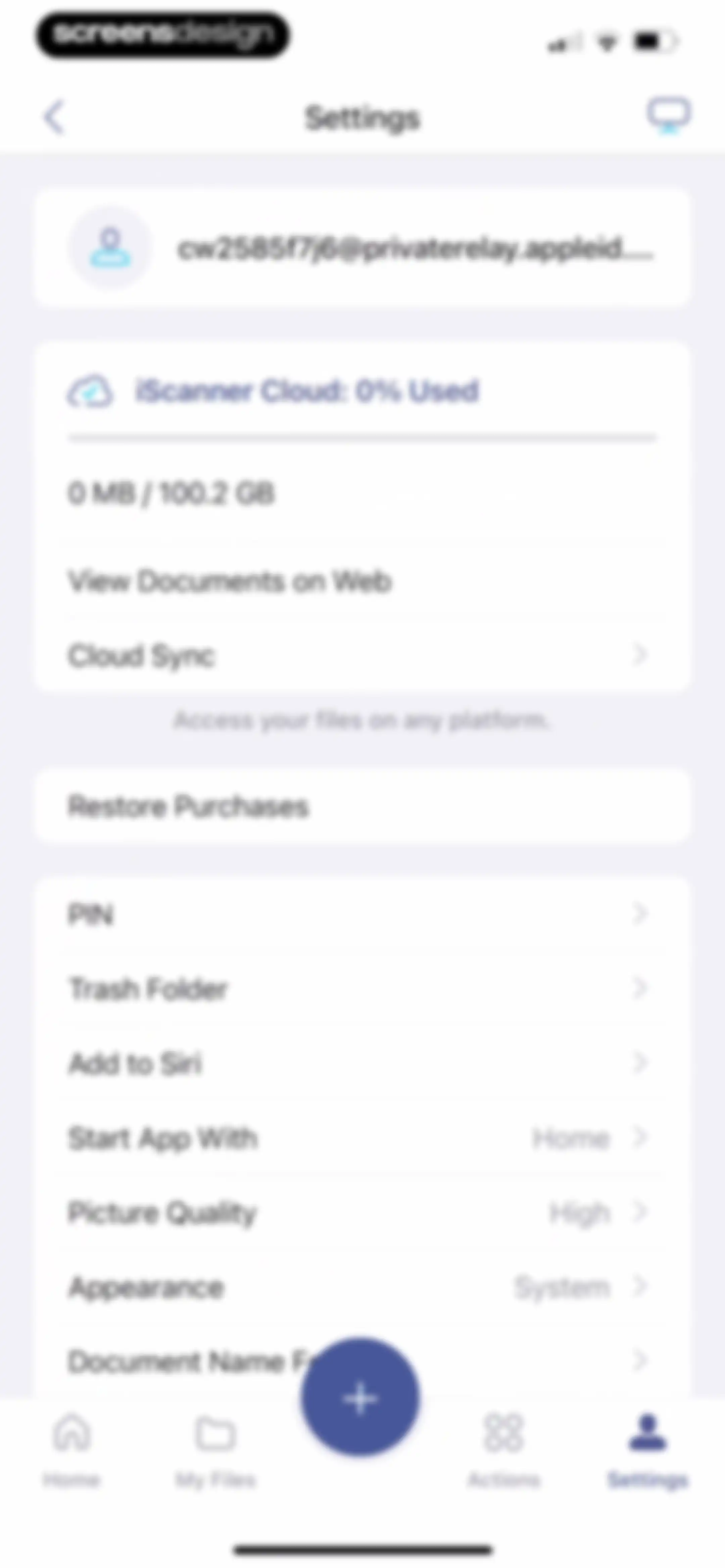 iScanner: PDF Document Scanner screen 186