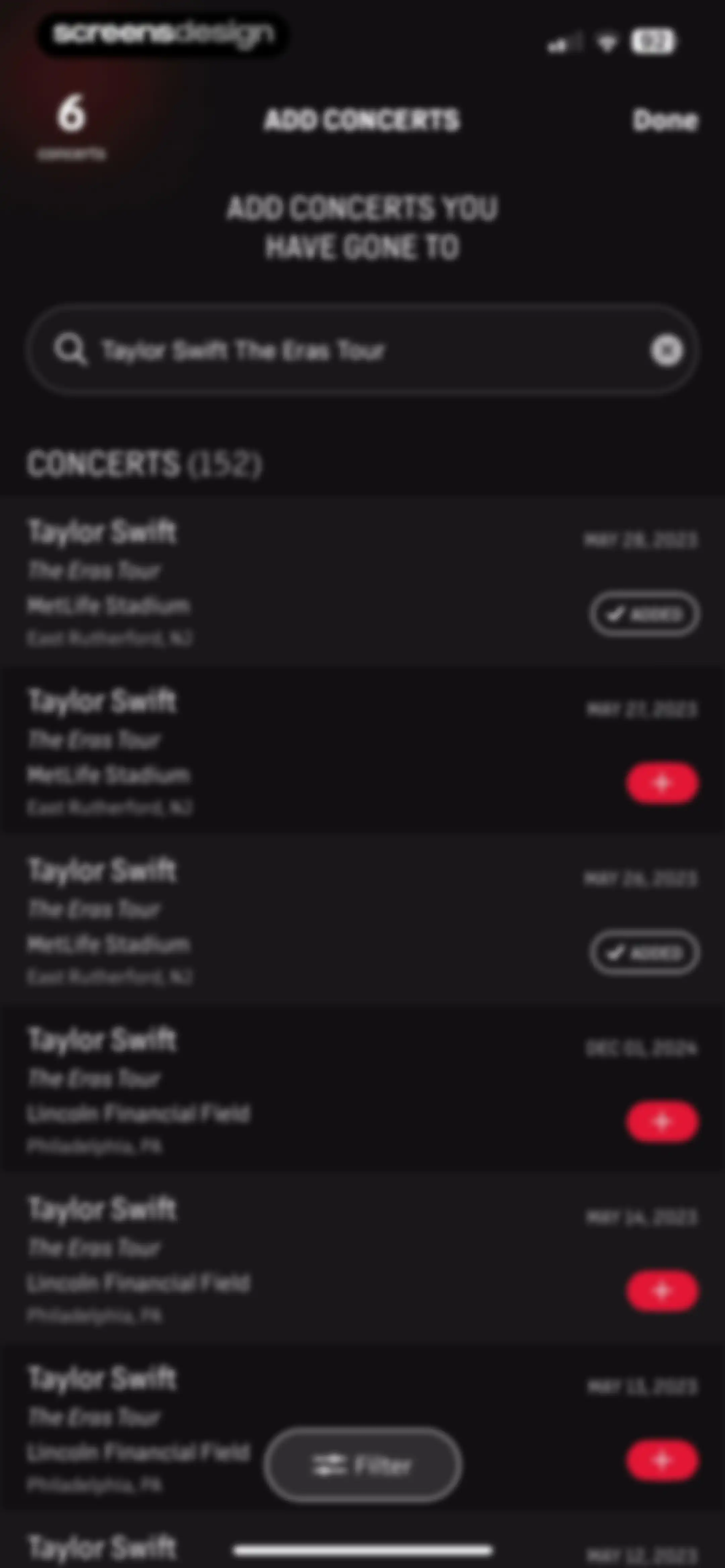 Live Nation – For Concert Fans screen 95