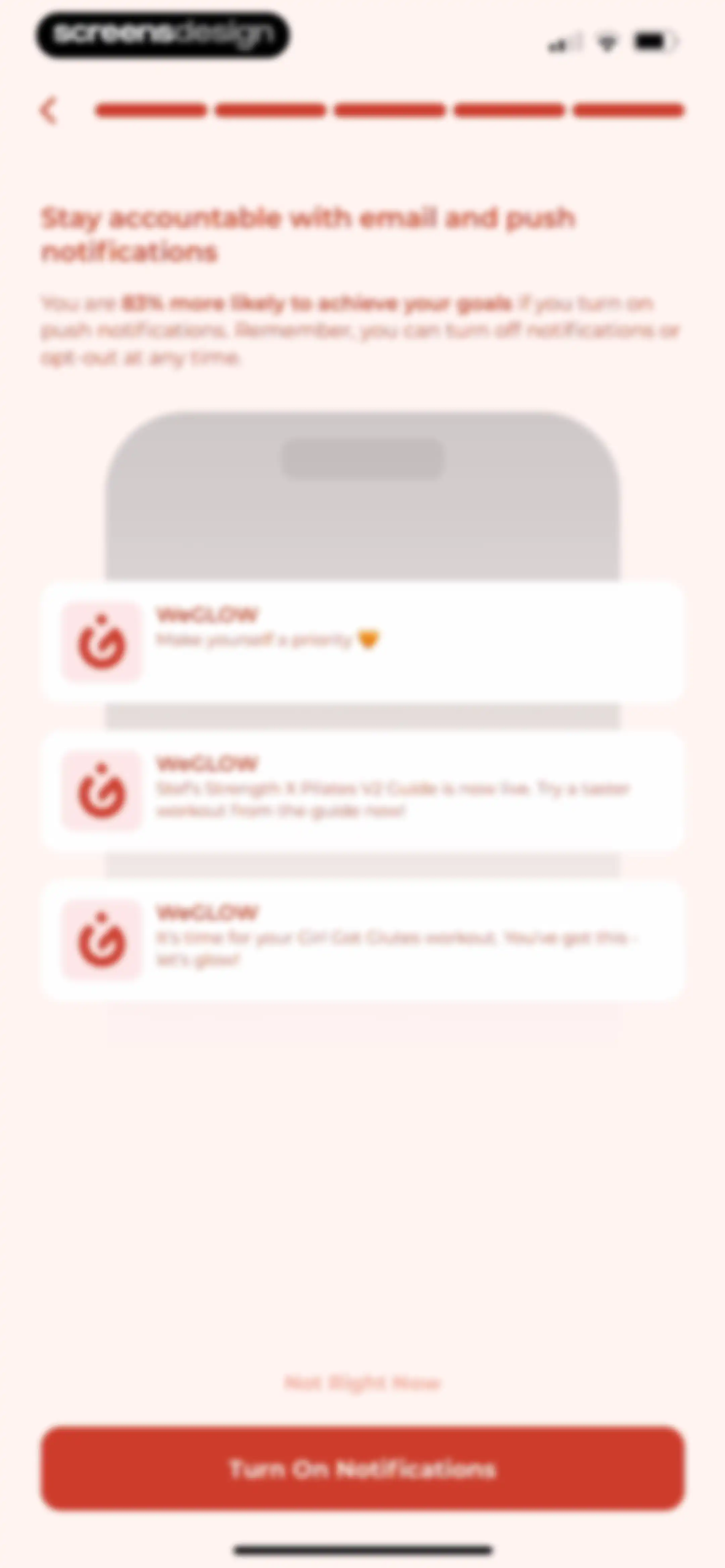 WeGLOW: Home Workout for Women screen 34