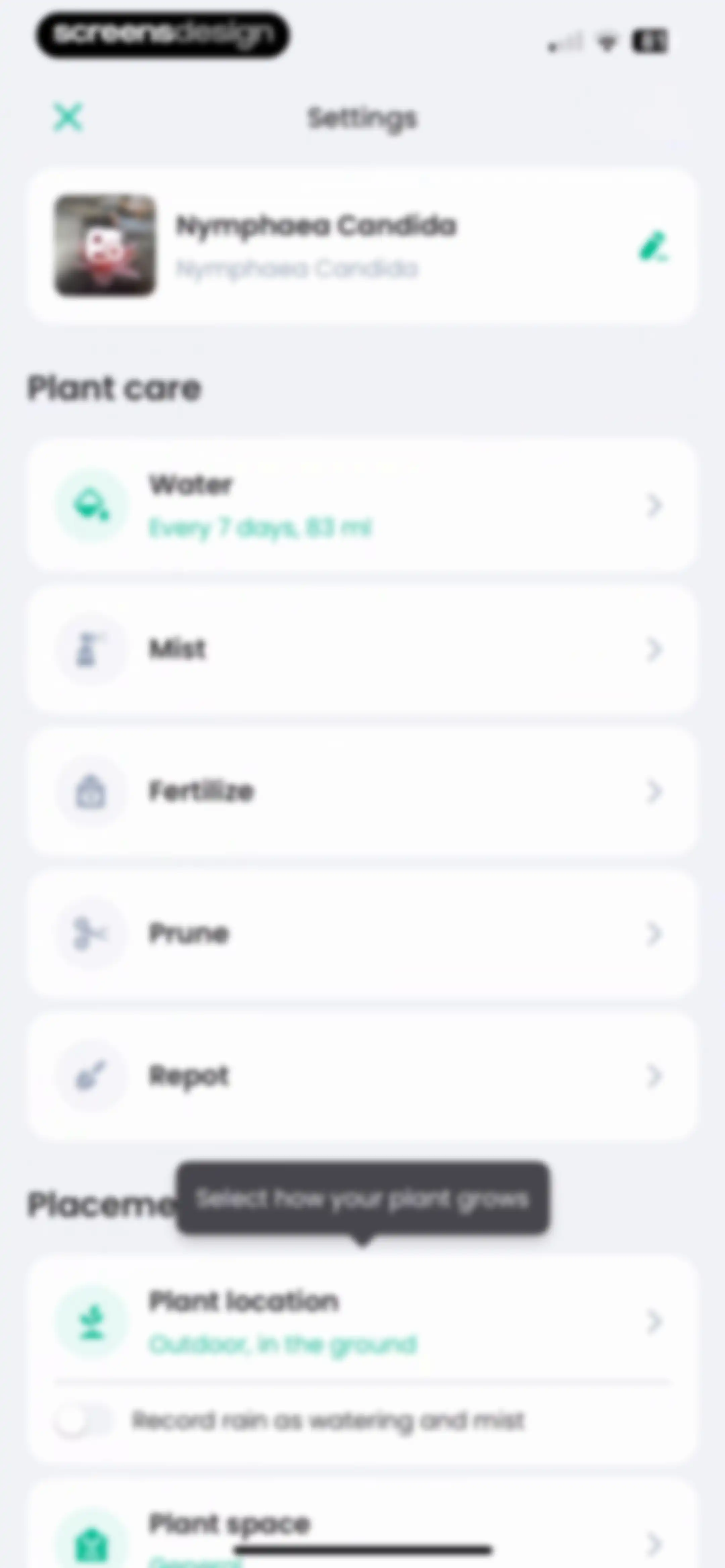 PlantIn: Plant Identifier・Care screen 85