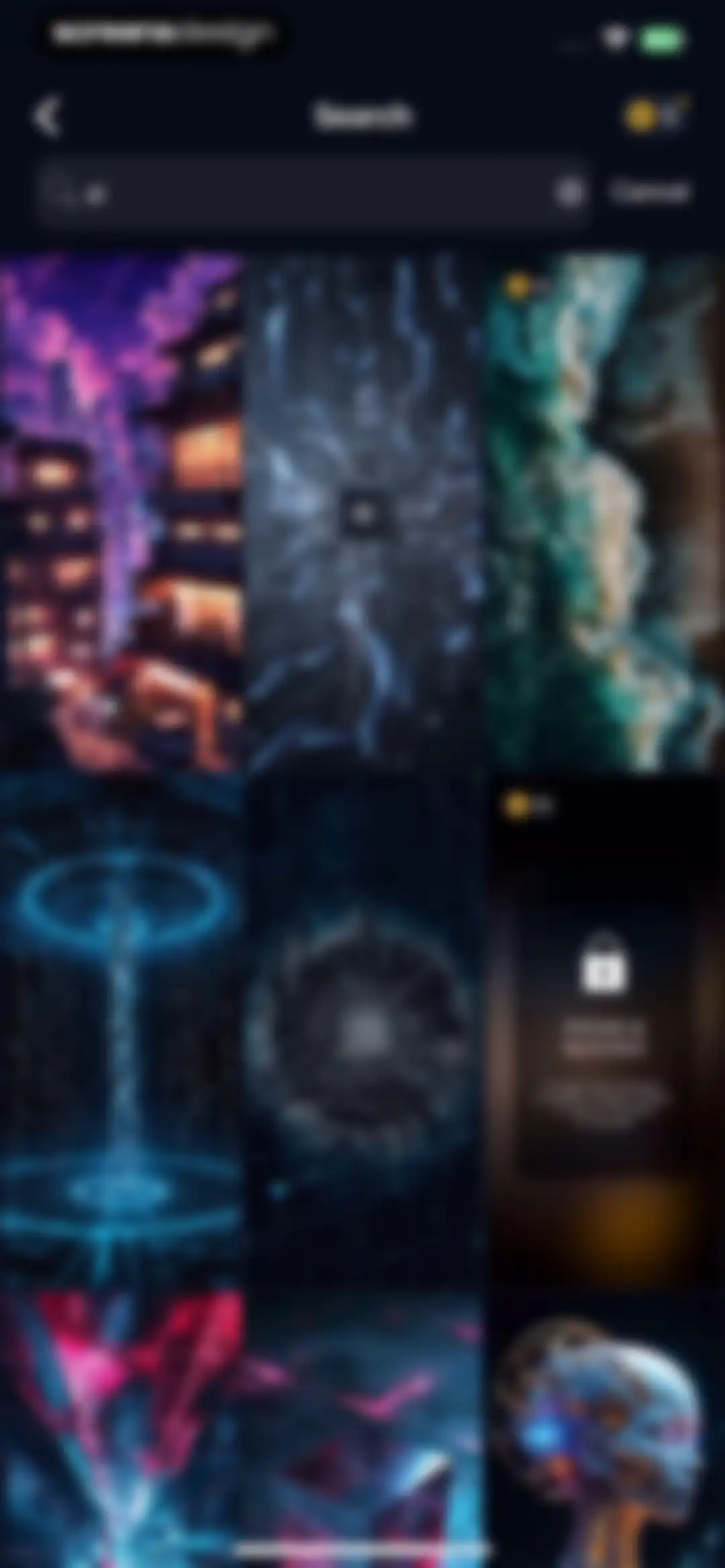 Wallcraft – Wallpapers, live screen 34
