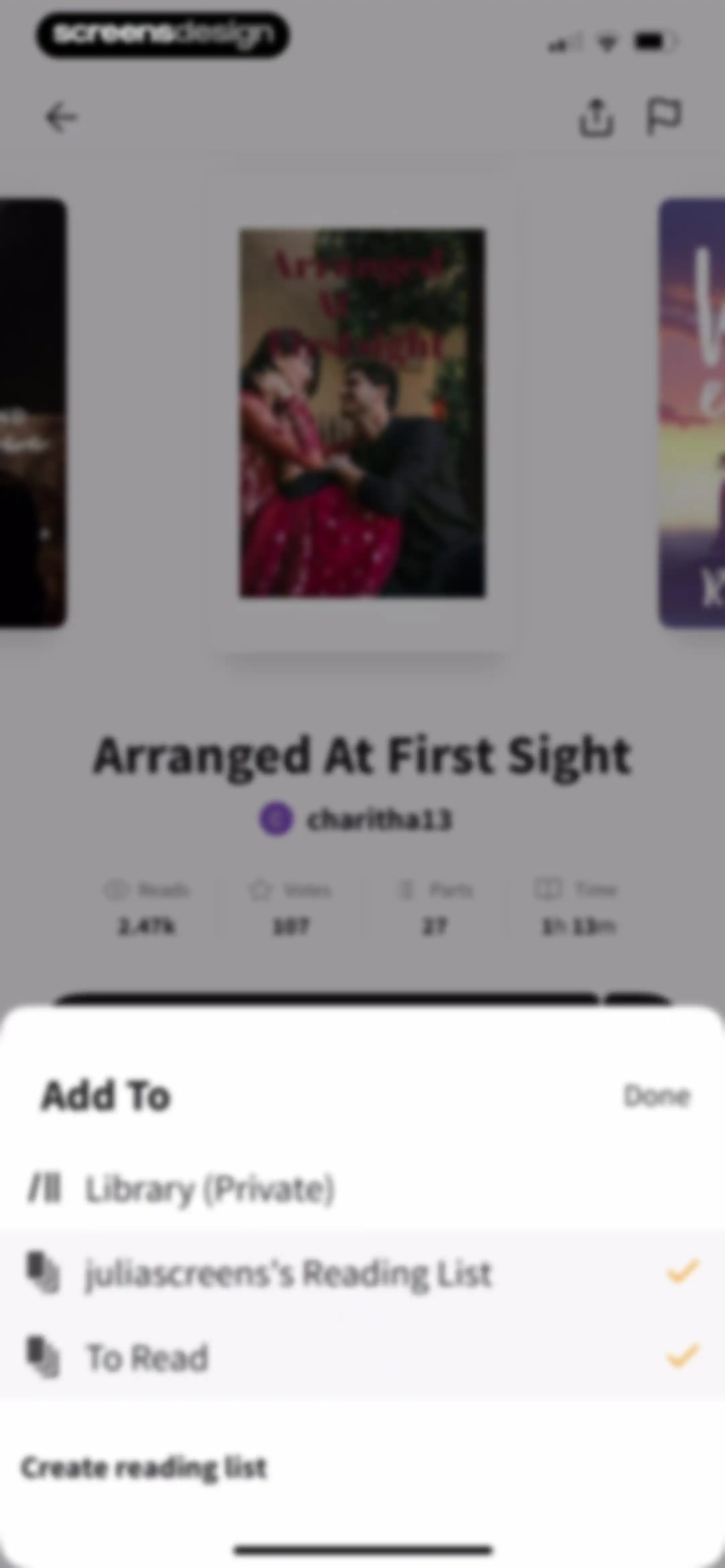 Wattpad - Read & Write Stories screen 97