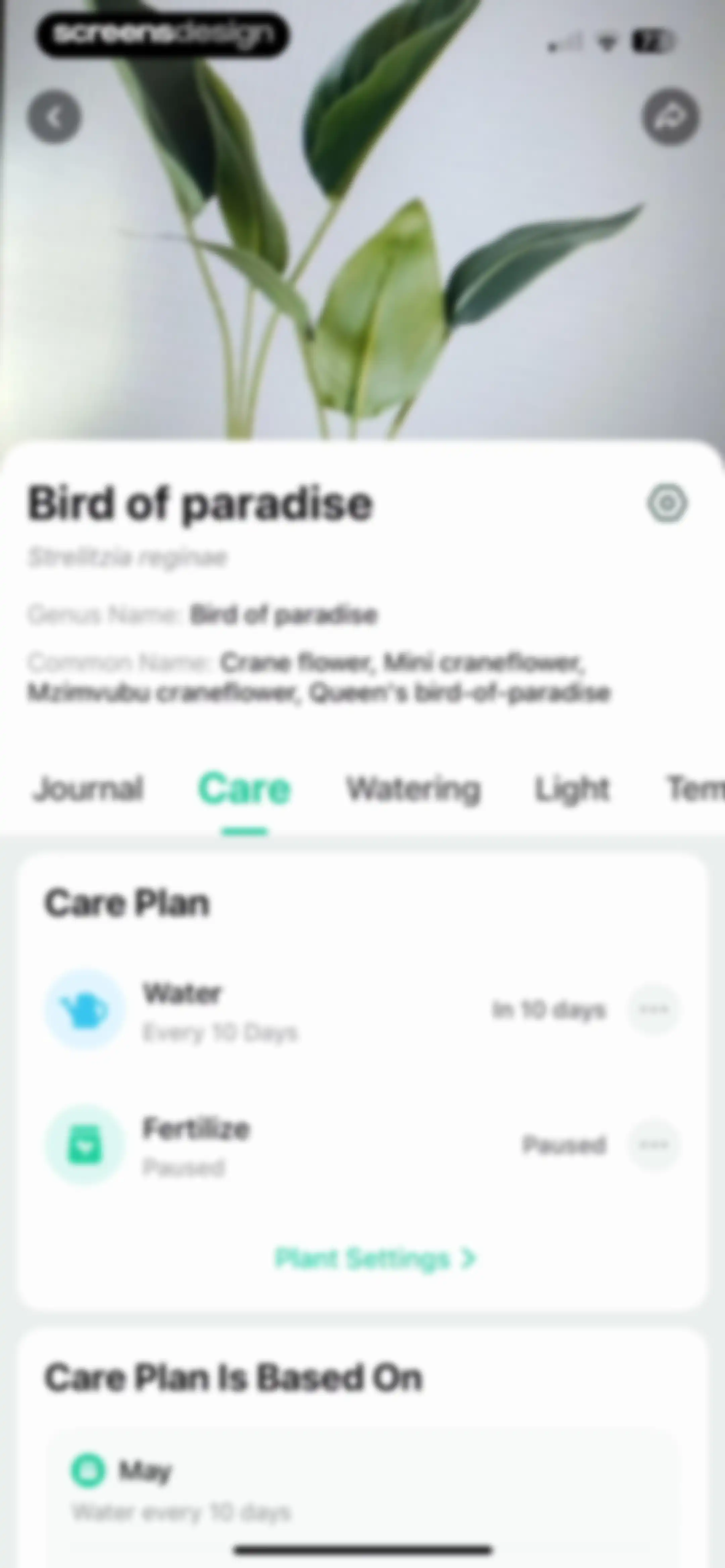 Plant Parent: Plant Care Guide screen 125