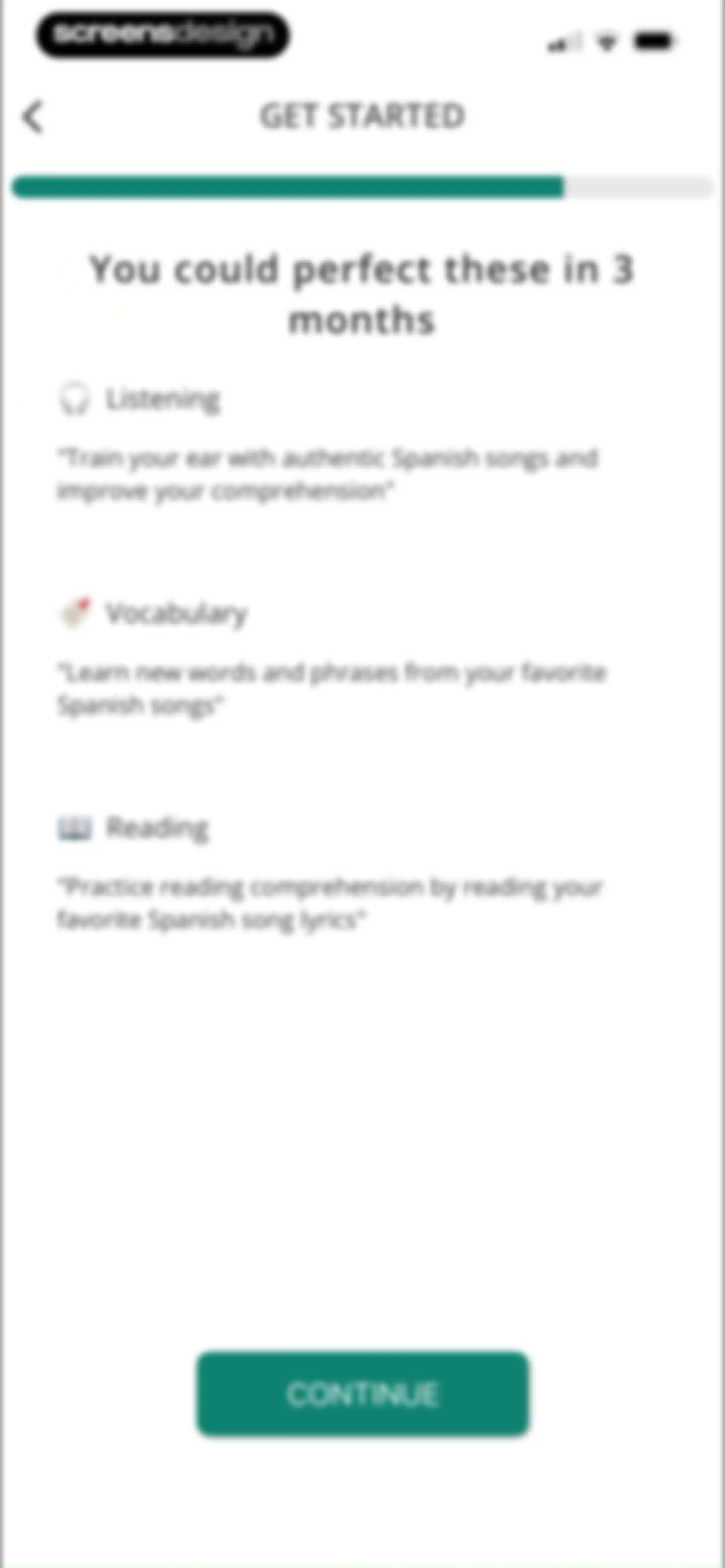 LyricFluent: Learn Languages screen 29