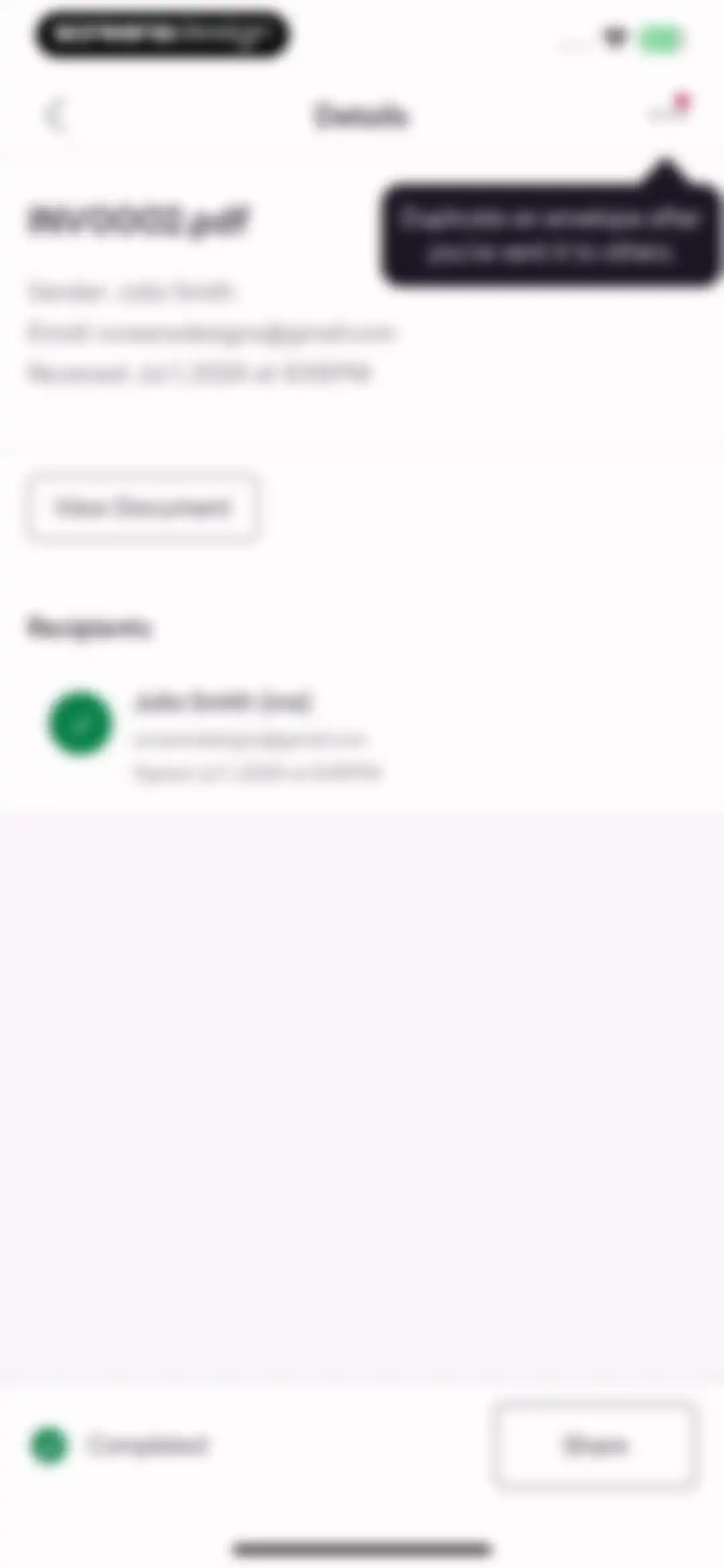 Docusign - Upload & Sign Docs screen 71
