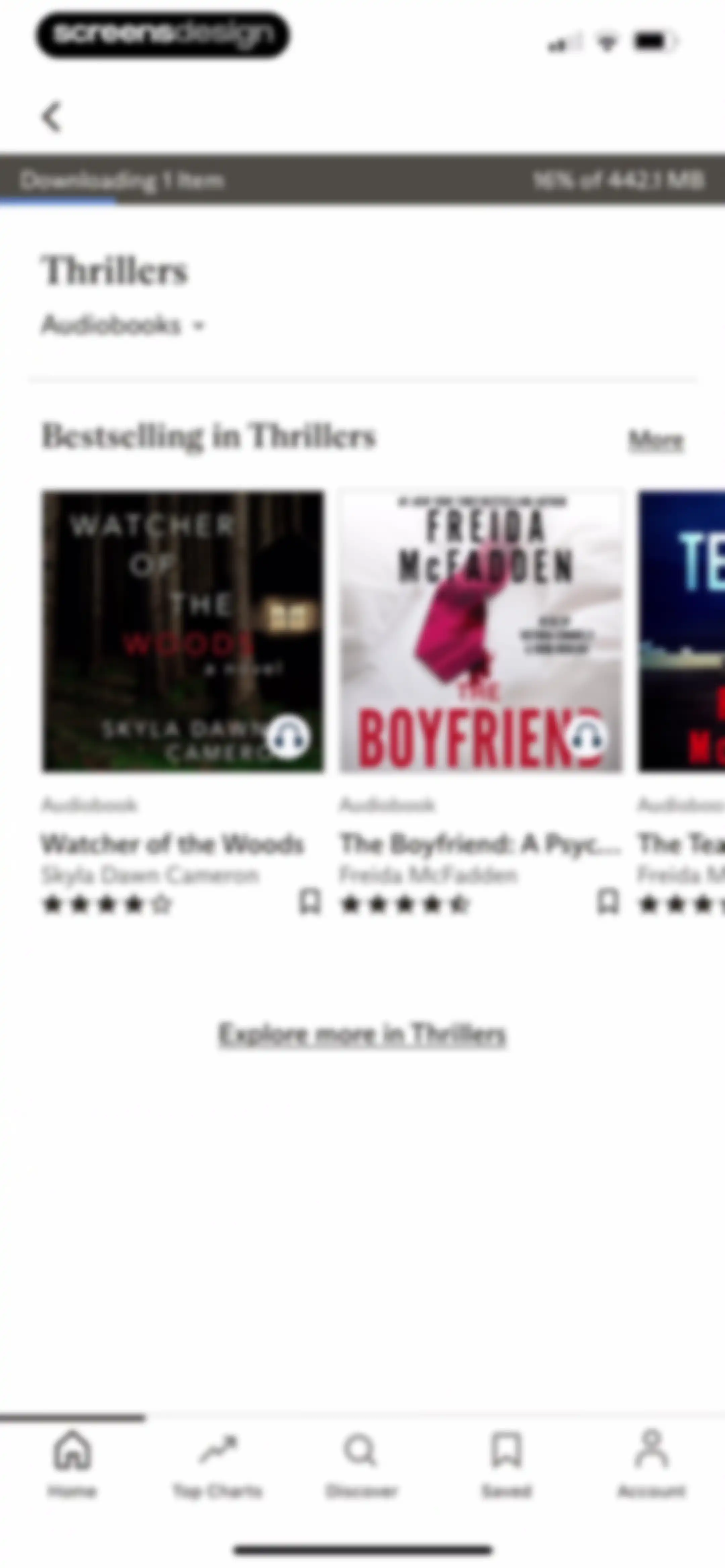 Everand: Audiobooks & Ebooks screen 31
