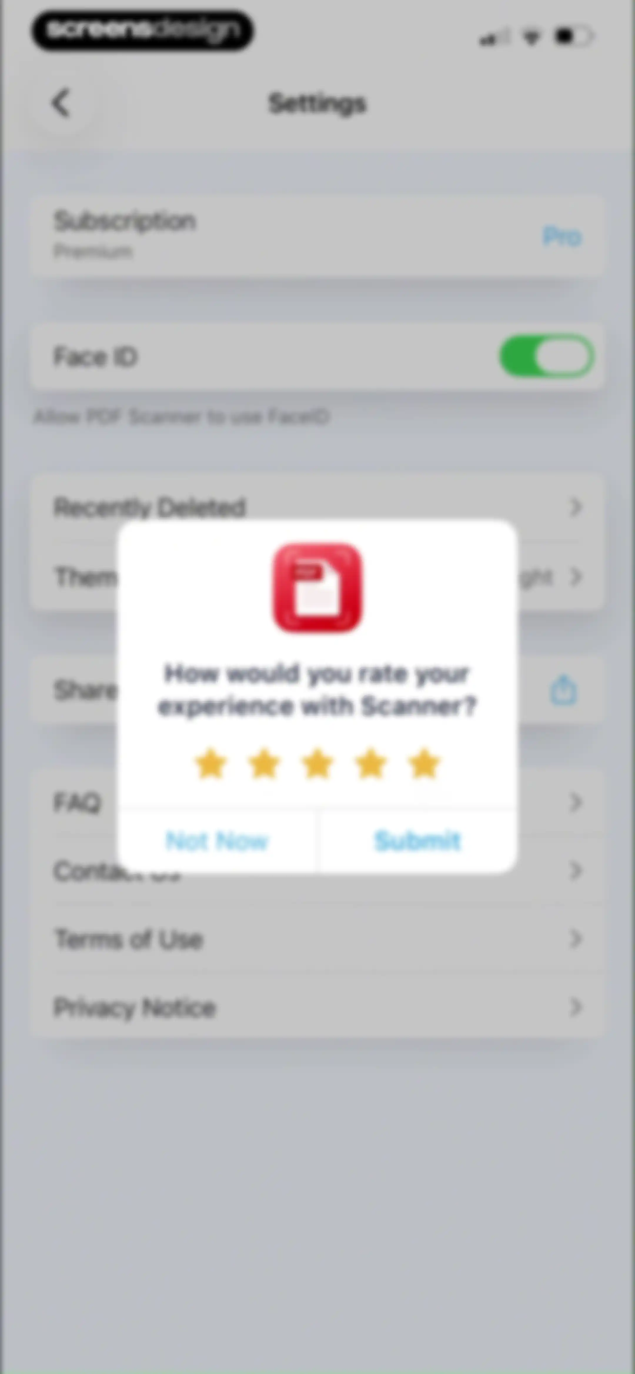 QR Code Reader & PDF Scanner screen 102