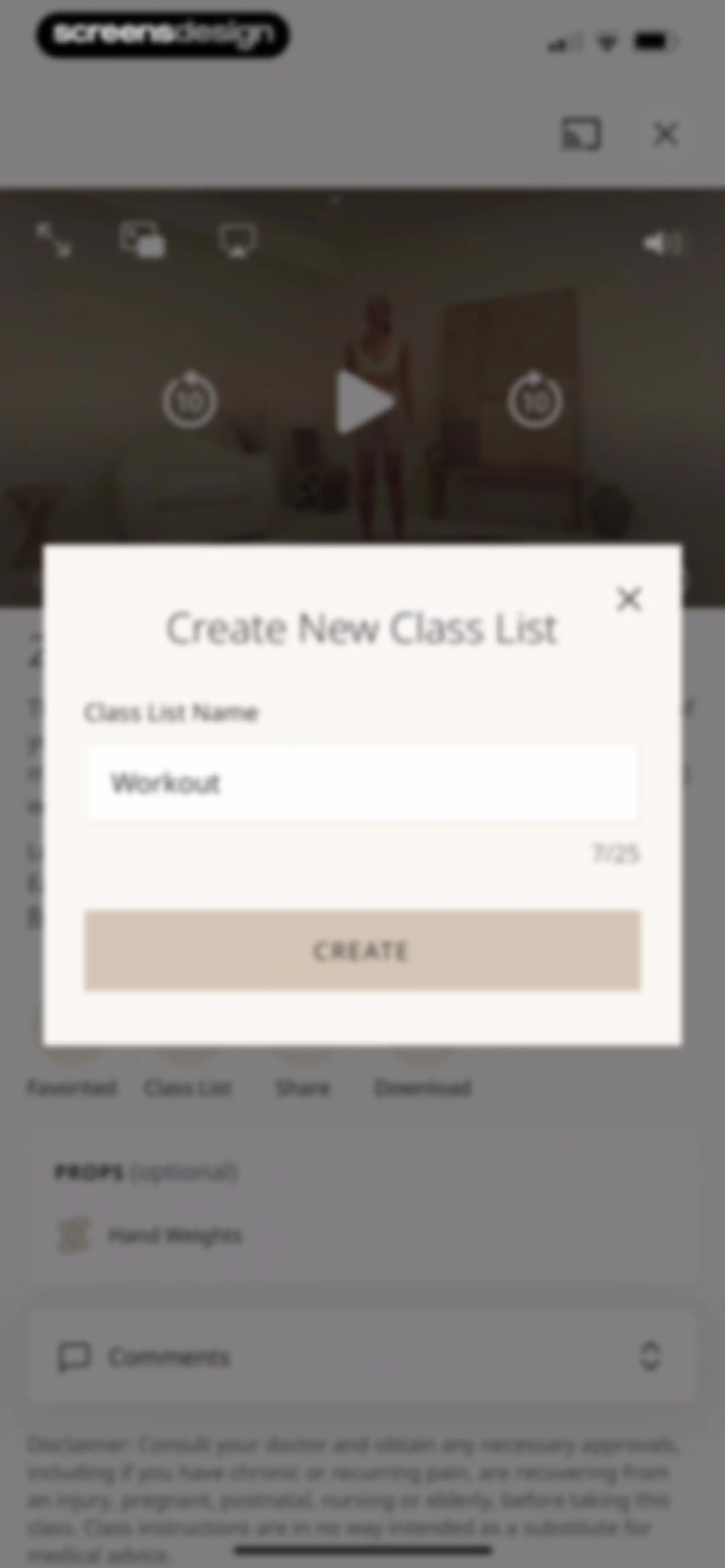 MWH: Fitness + Wellness screen 28
