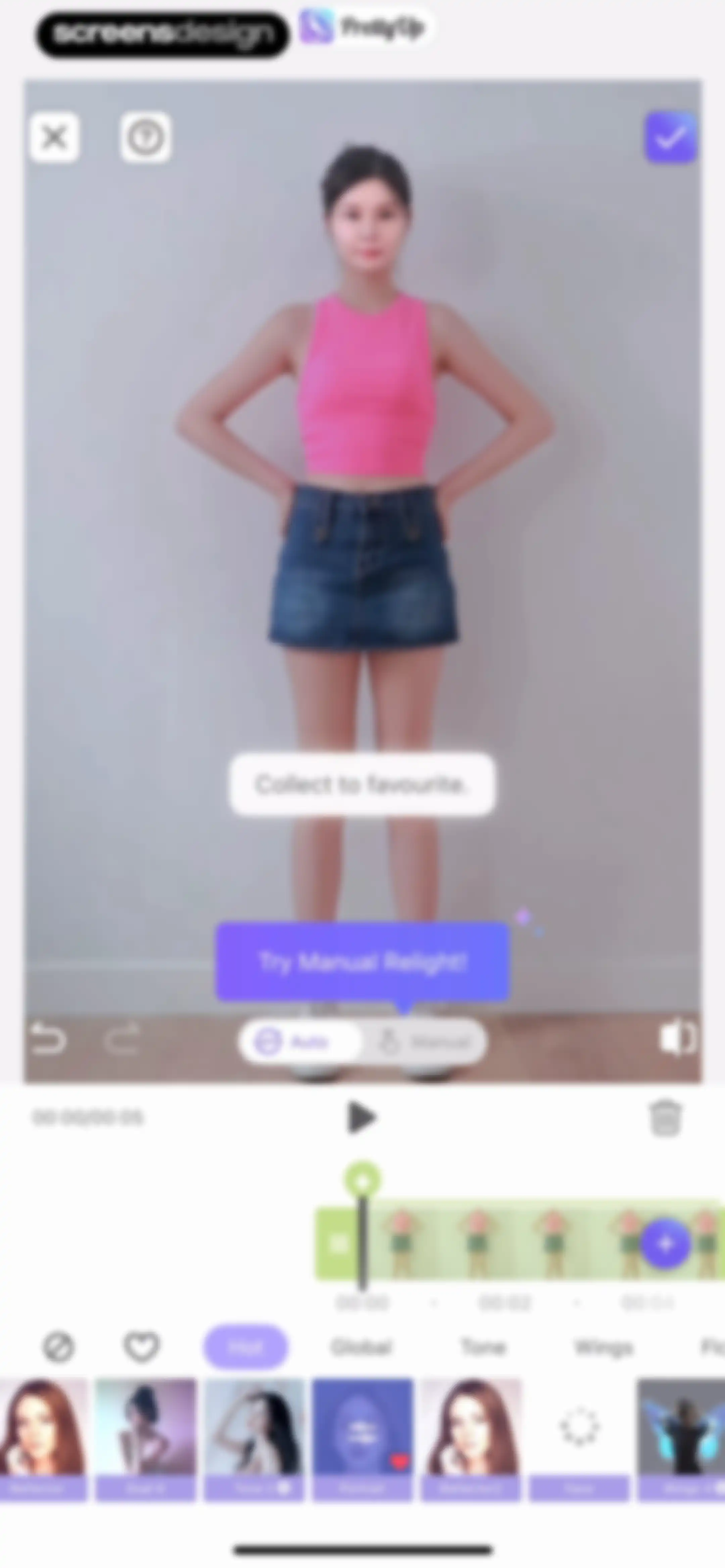 PrettyUp - Body Editor Video screen 43