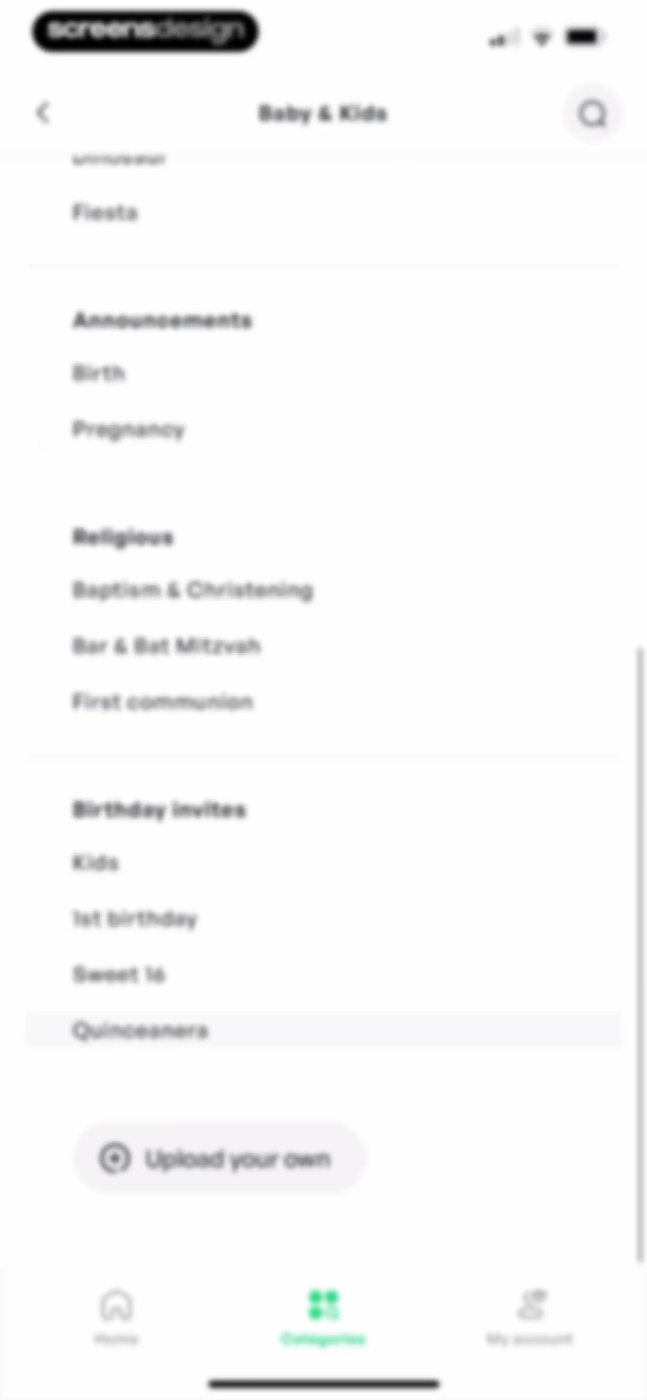 Invitation Maker: Cards & RSVP screen 66