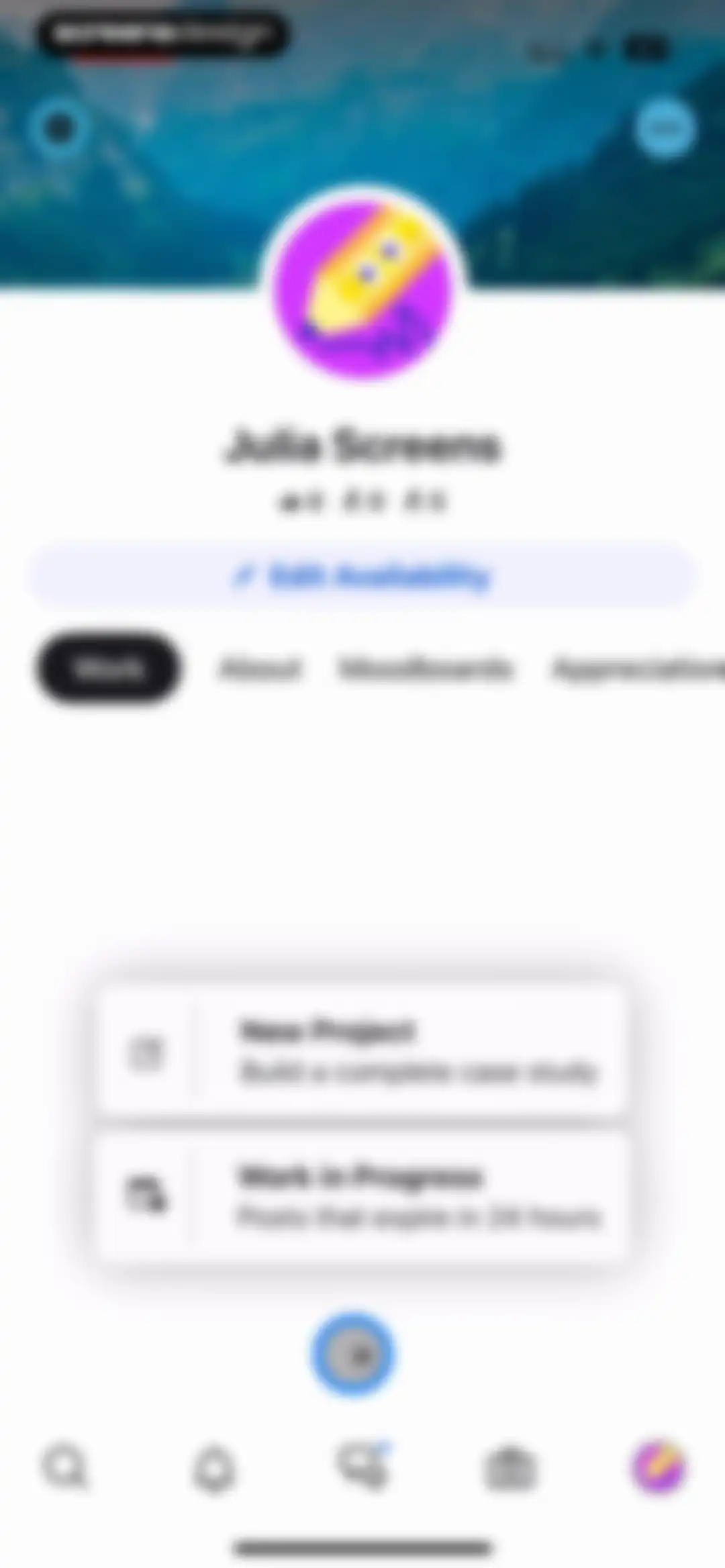 Behance – Creative Portfolios screen 126