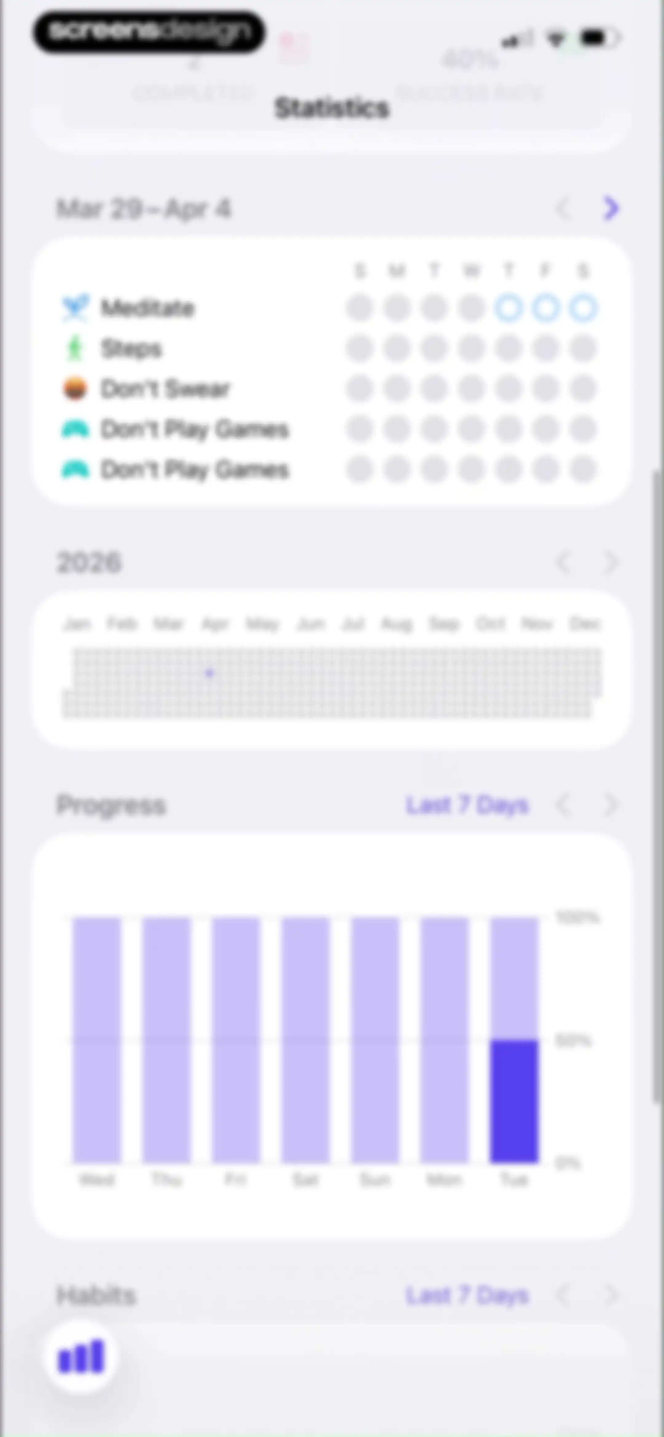 Grit: Daily Habit Tracker screen 103