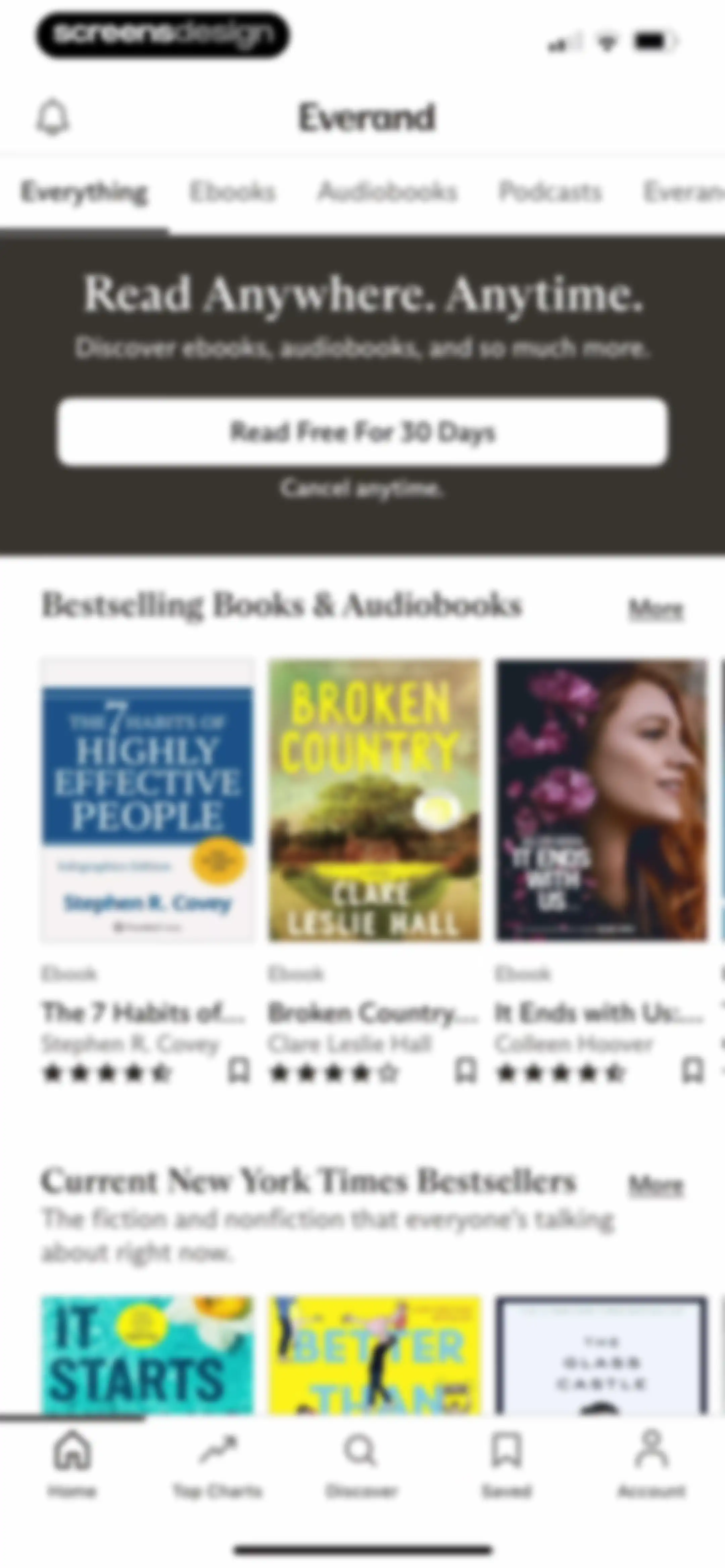 Everand: Audiobooks & Ebooks screen 13