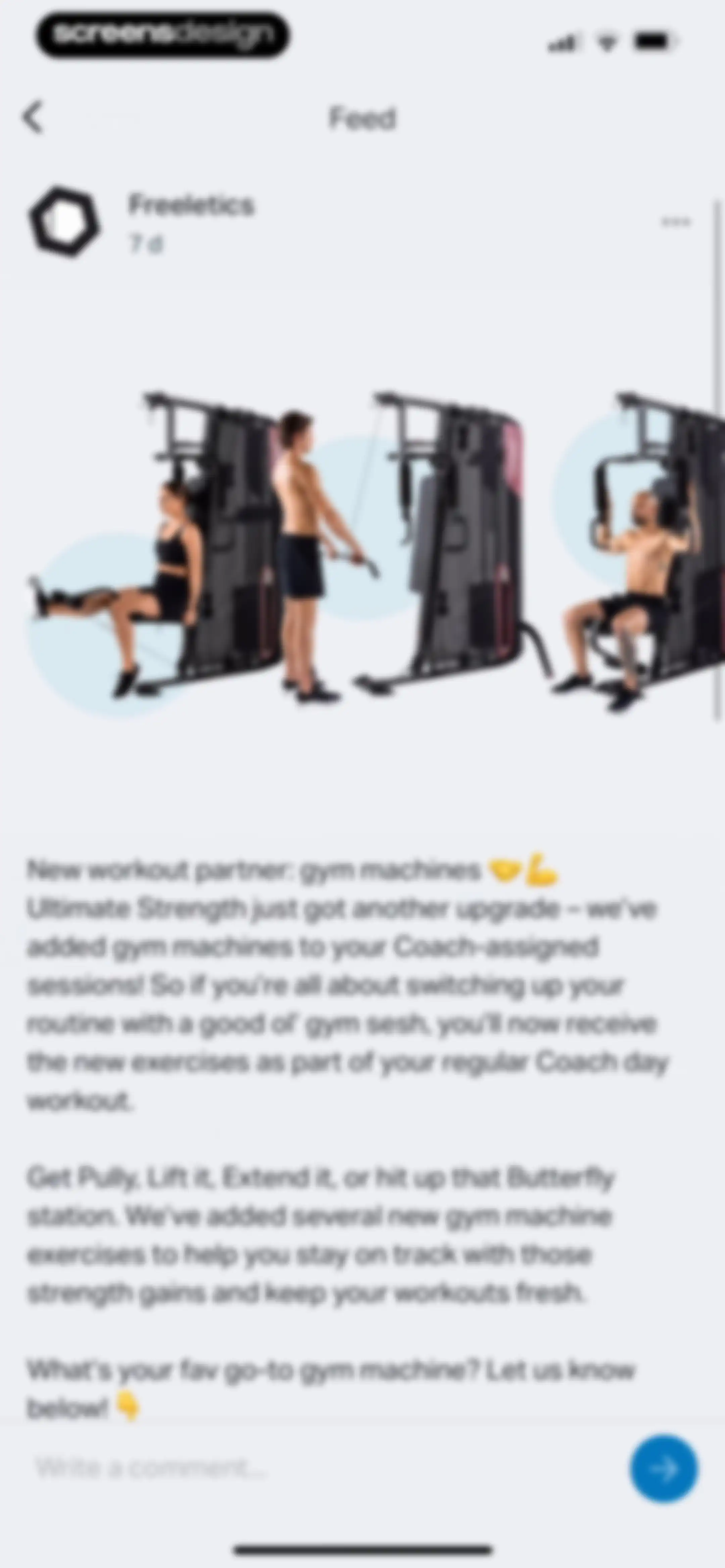 Freeletics: Workouts & Fitness screen 114