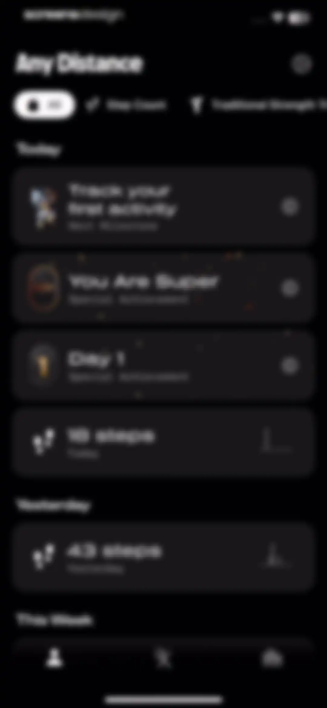 Any Distance Running Tracker screen 41