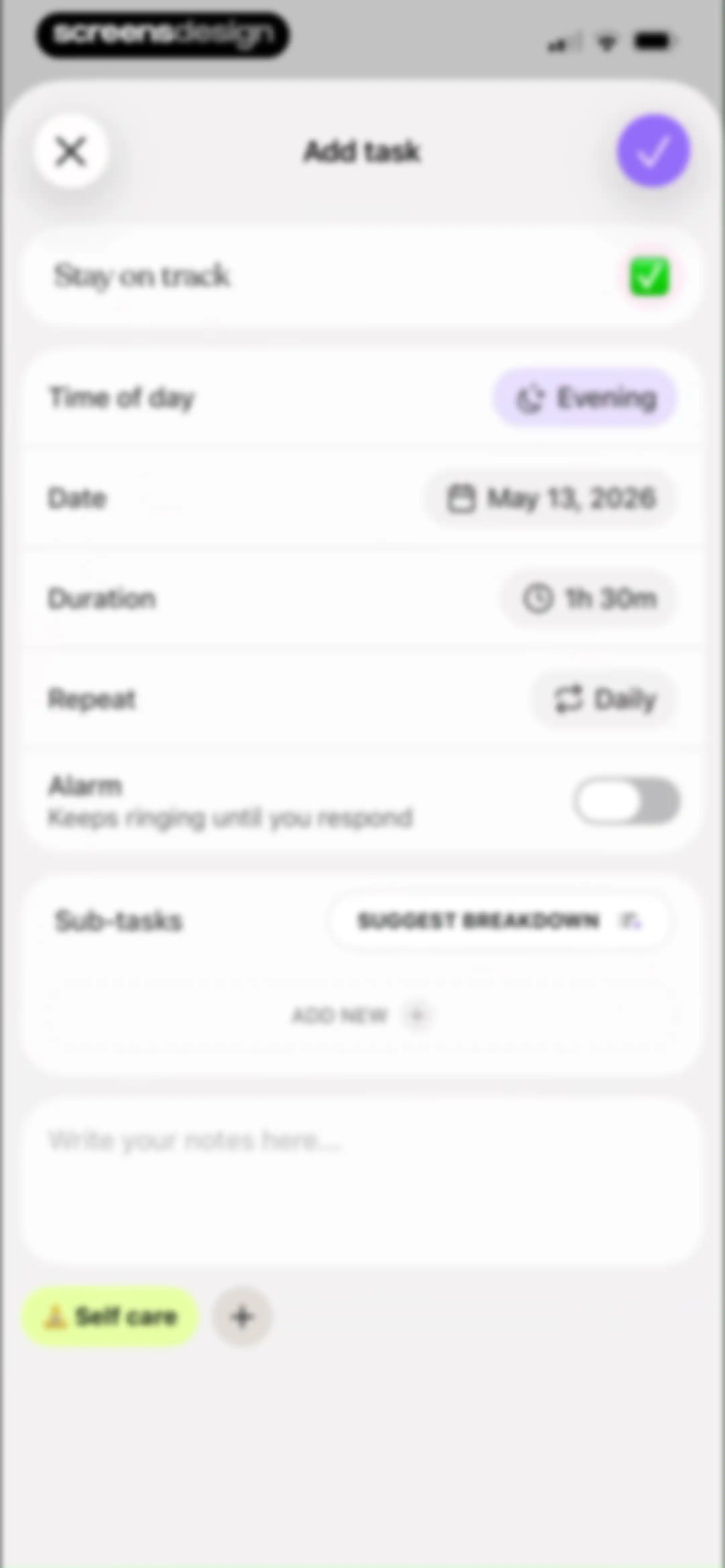 Tiimo: To Do List & AI Planner screen 46