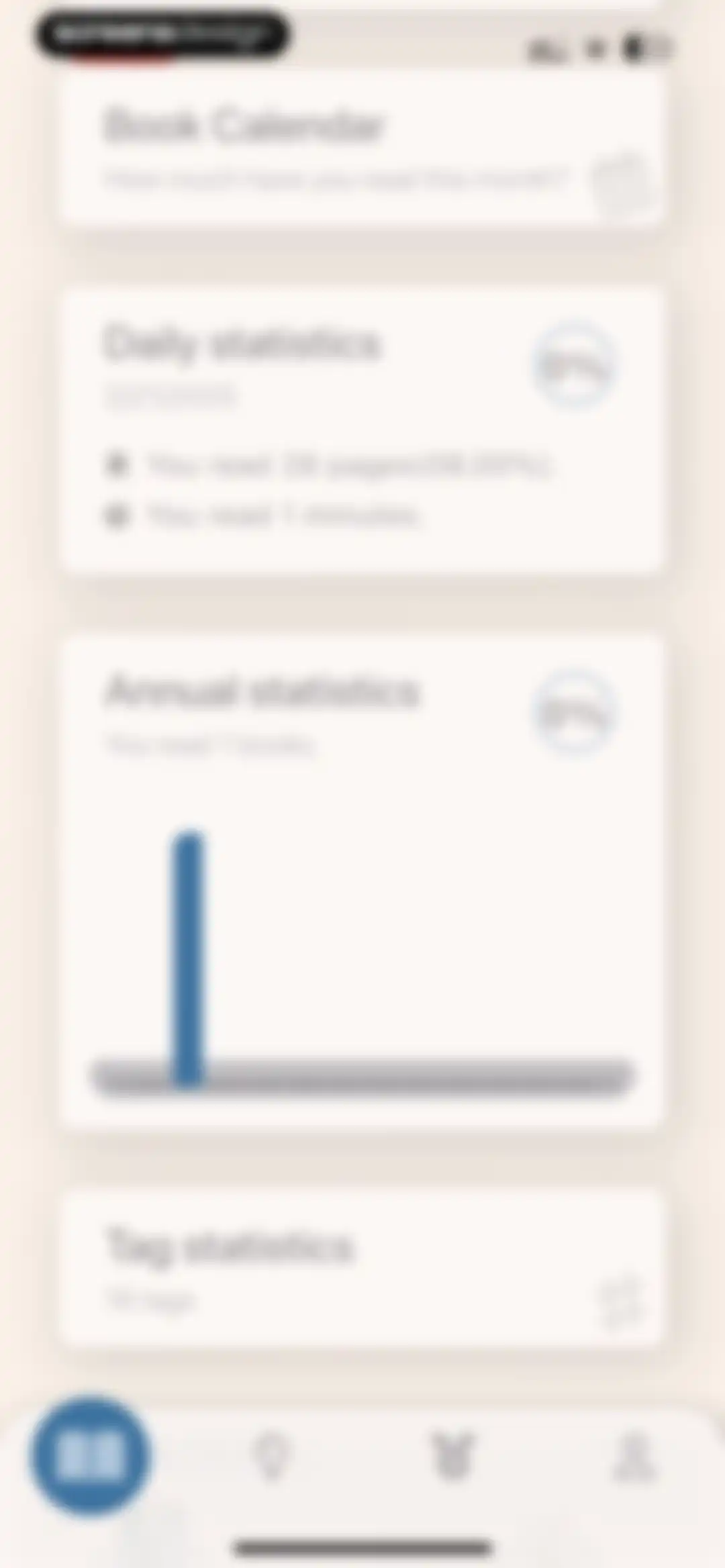 Bookmory - reading tracker screen 70