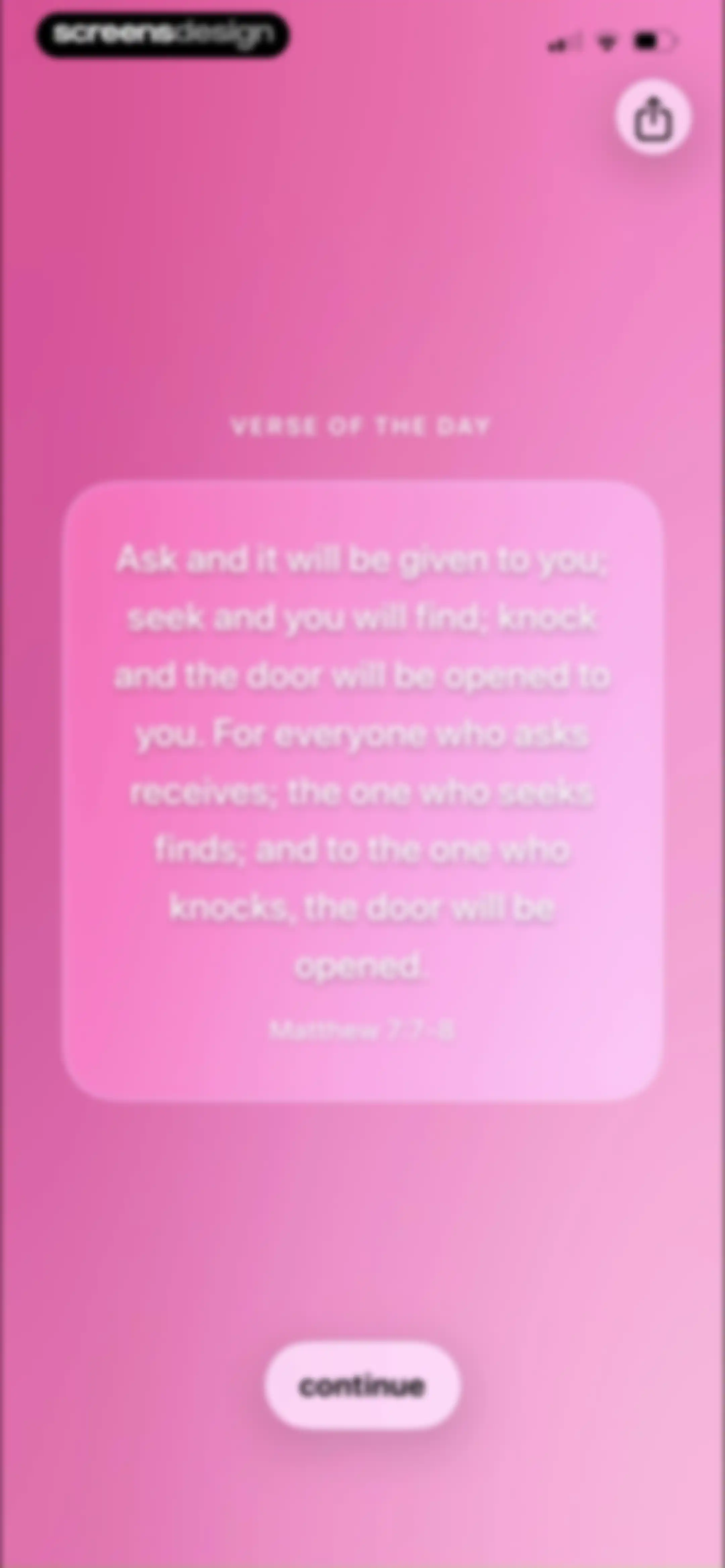 prayer lock: christian focus screen 37