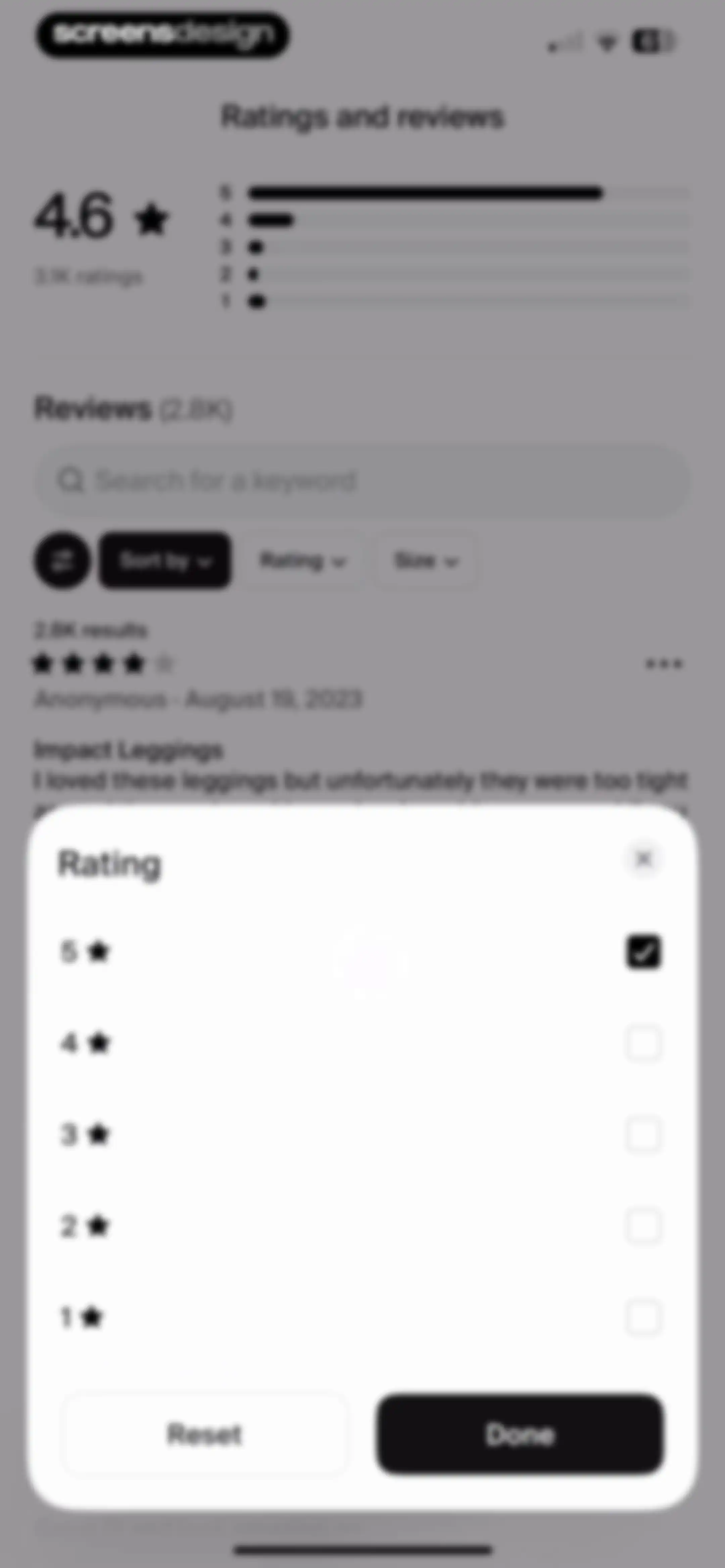 Shop: All your favorite brands screen 106