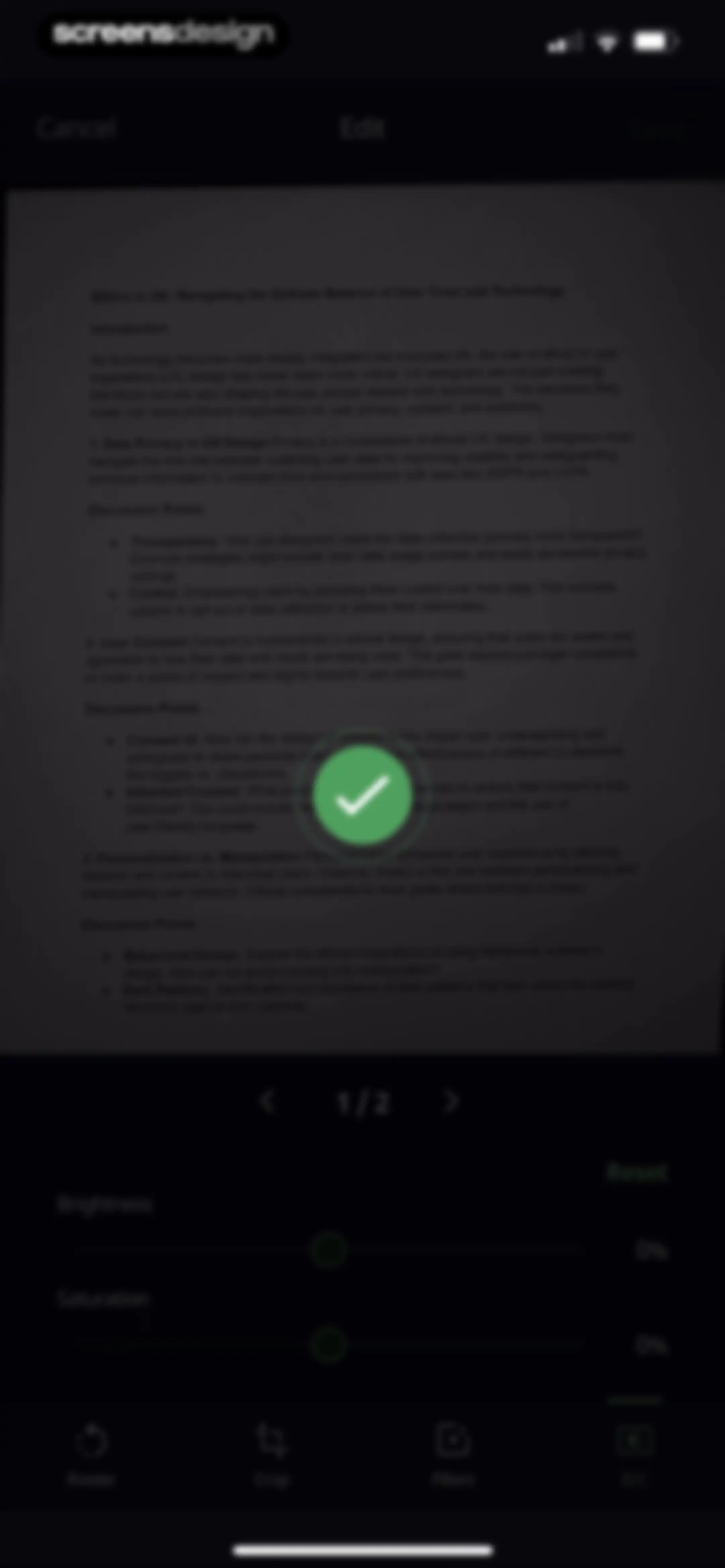 Scan to PDF－Document Scanner screen 44