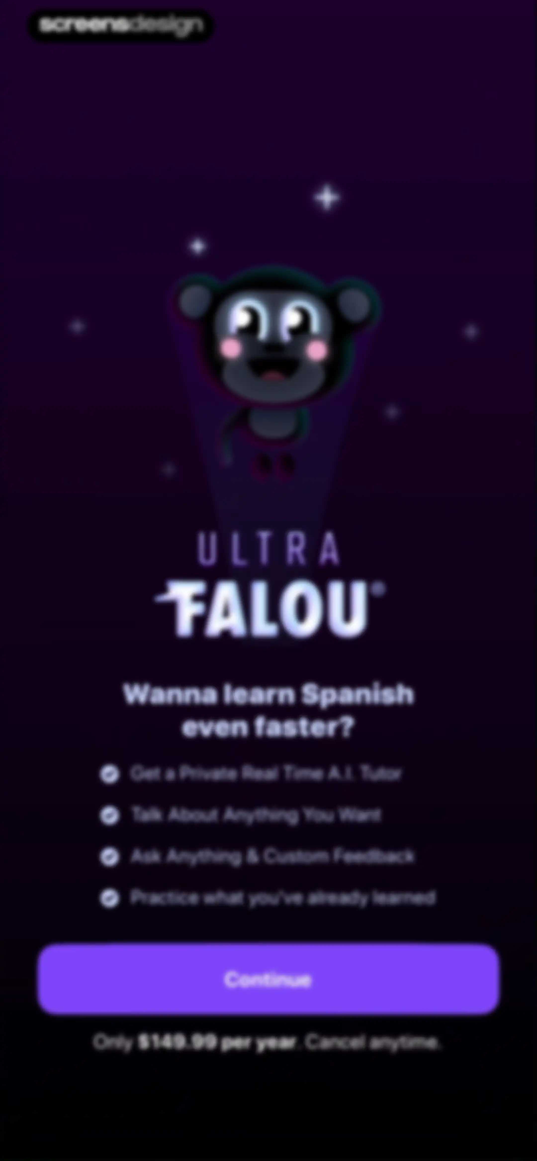 Falou - Fast language learning screen 65