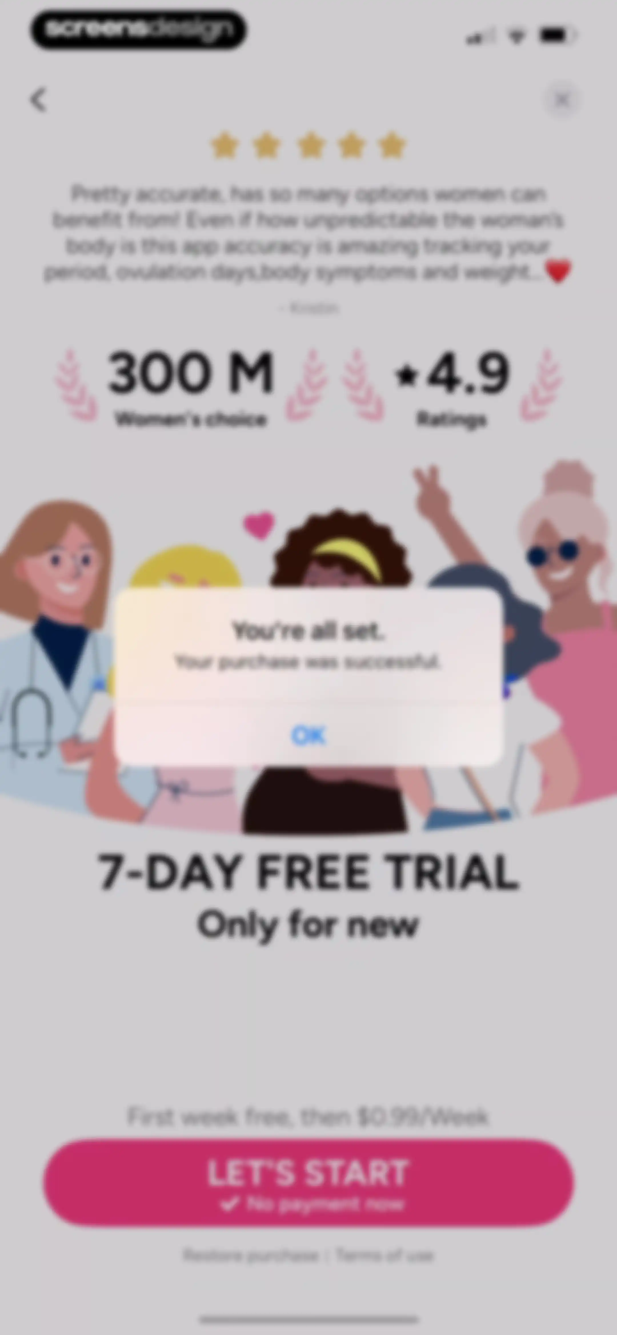 Period Tracker Period Calendar screen 32