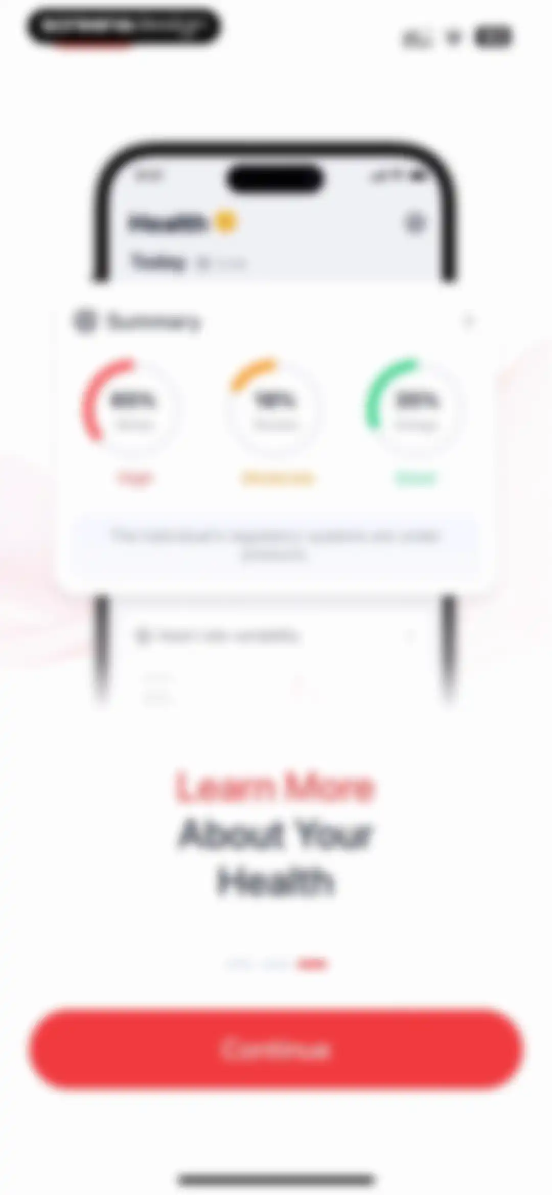 iHeart-Pulse Rate Monitor App. screen 6