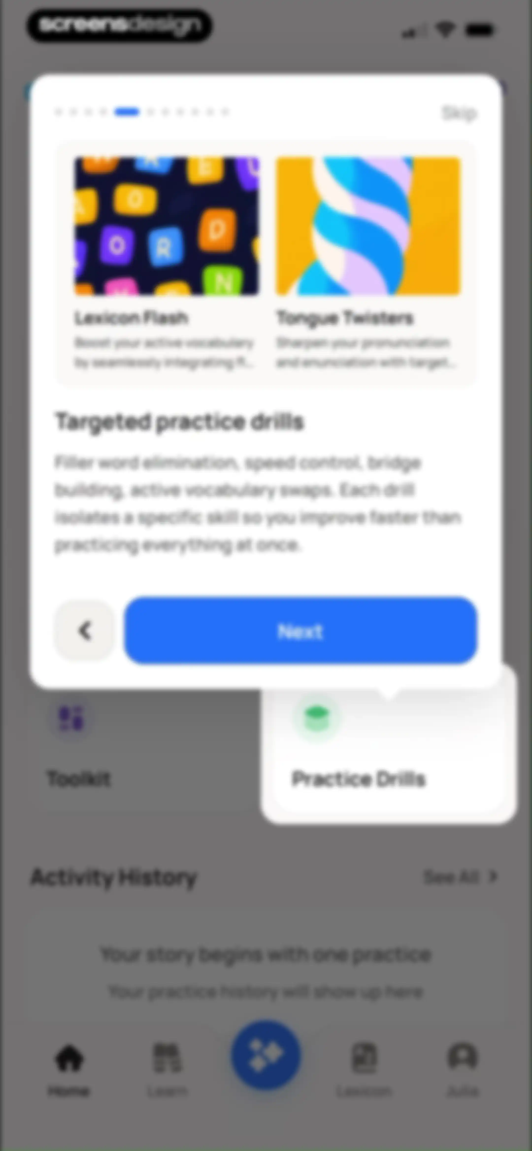 Wellspoken: Articulation Coach screen 62