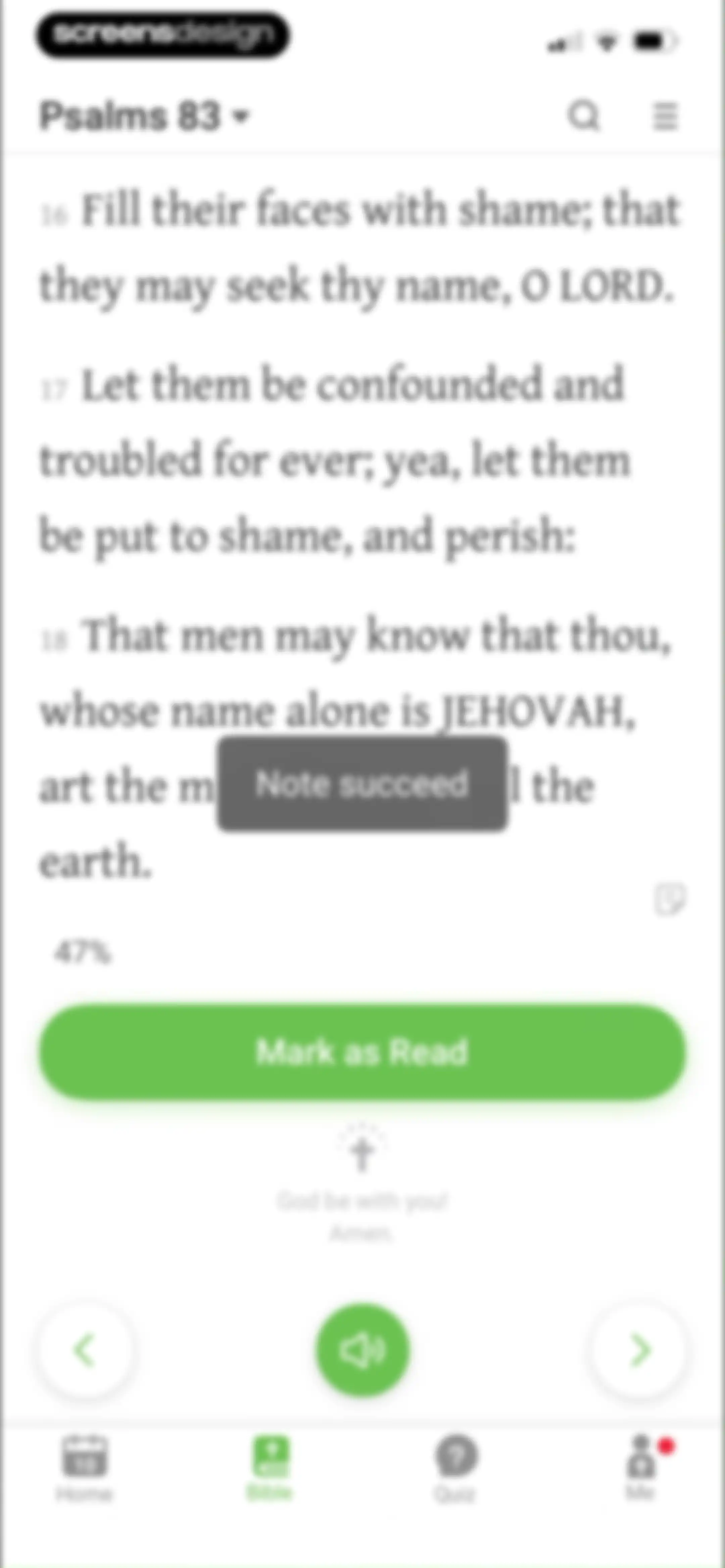 Bible - Daily Bible Verse KJV screen 33