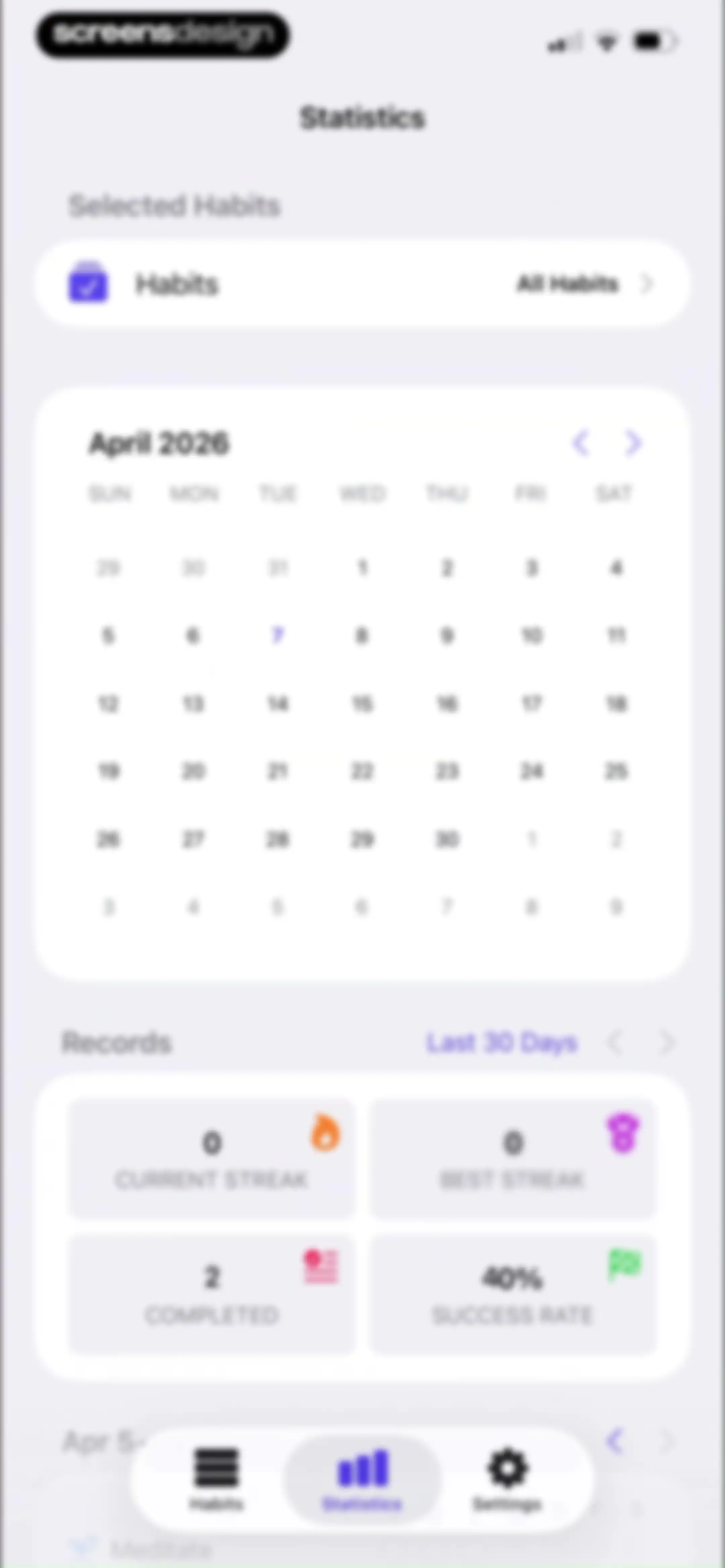 Grit: Daily Habit Tracker screen 99