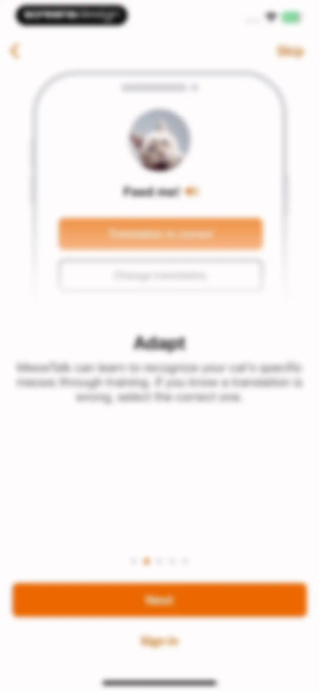 MeowTalk Cat Translator screen 4