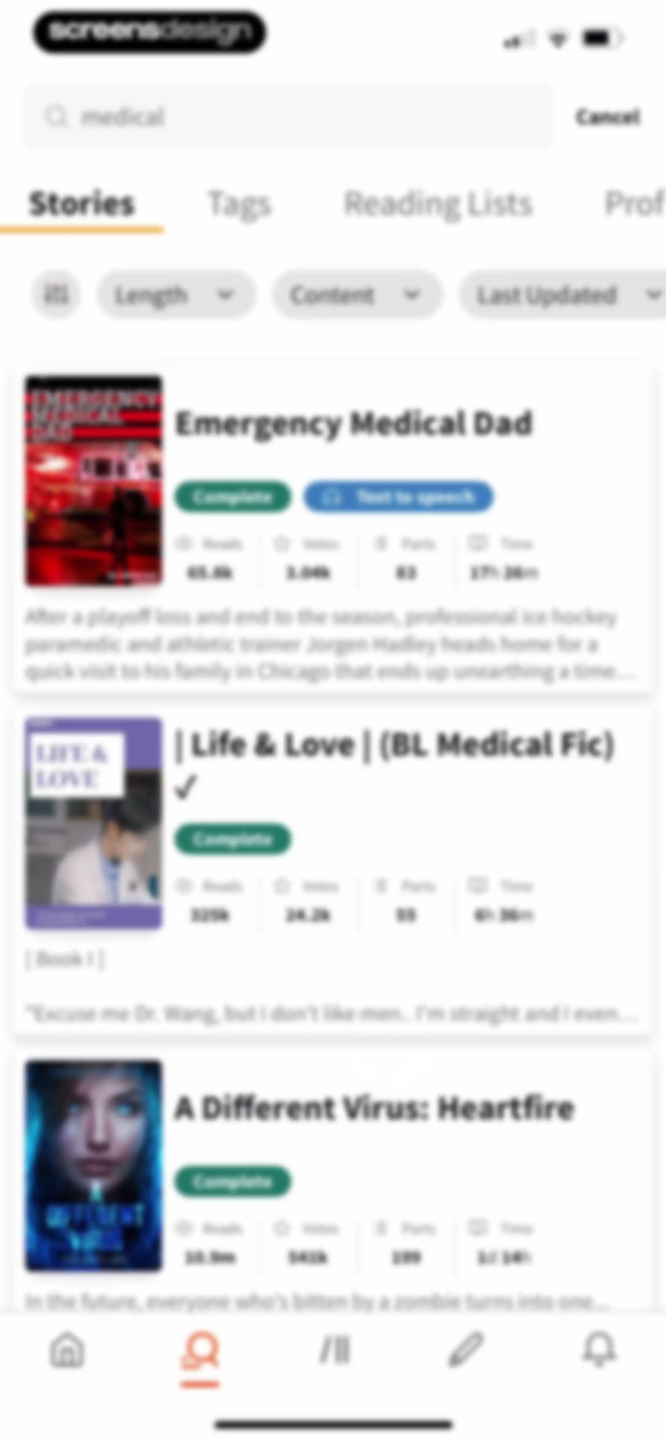 Wattpad - Read & Write Stories screen 90