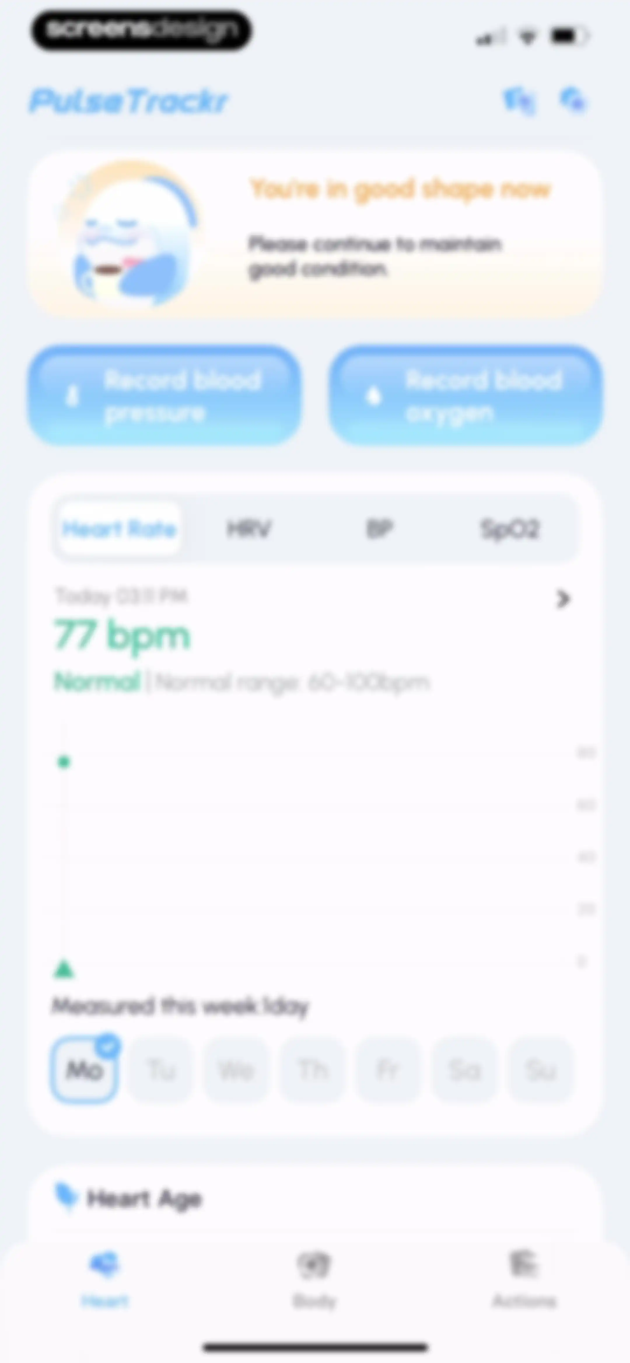 PulseTrackr：Heart Rate & HRV screen 37