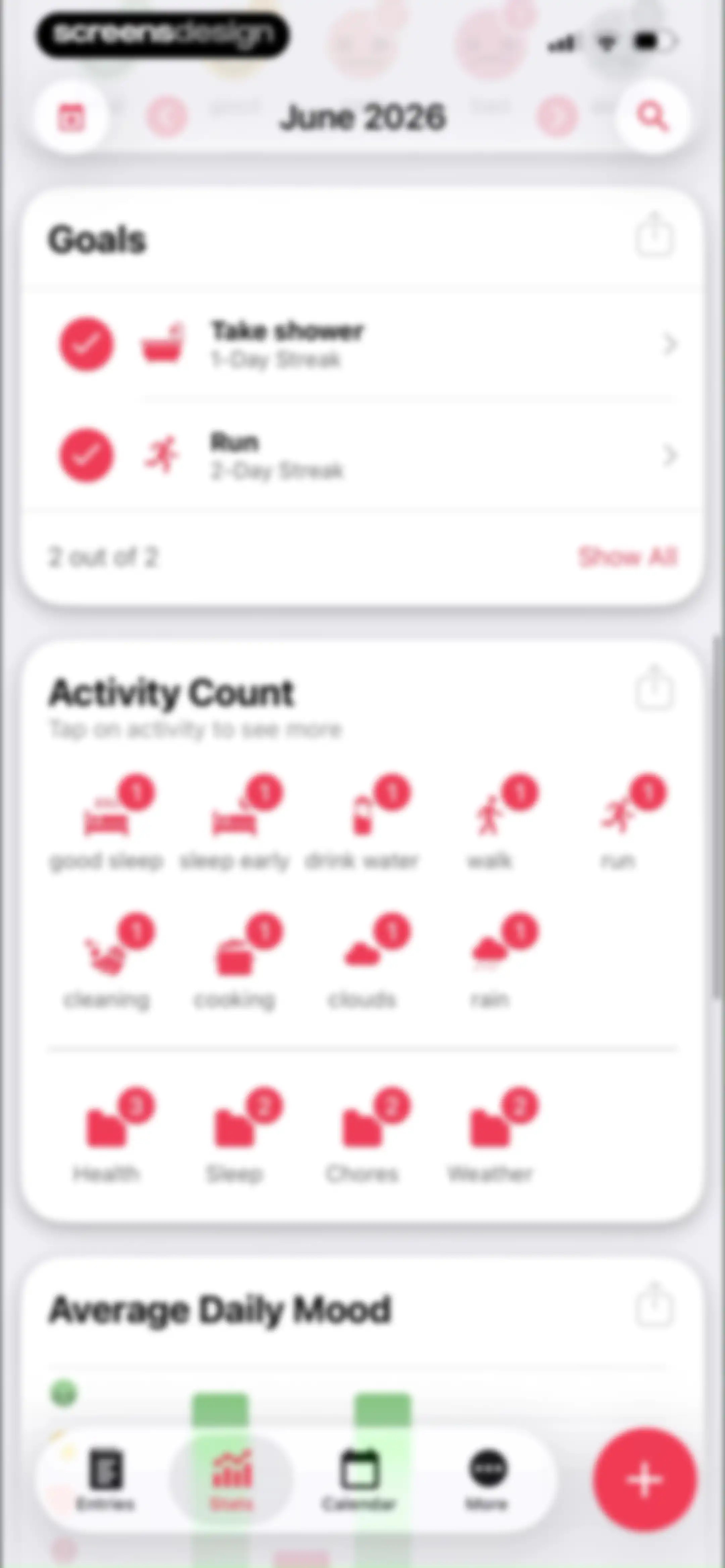 Daylio Journal - Mood Tracker screen 107