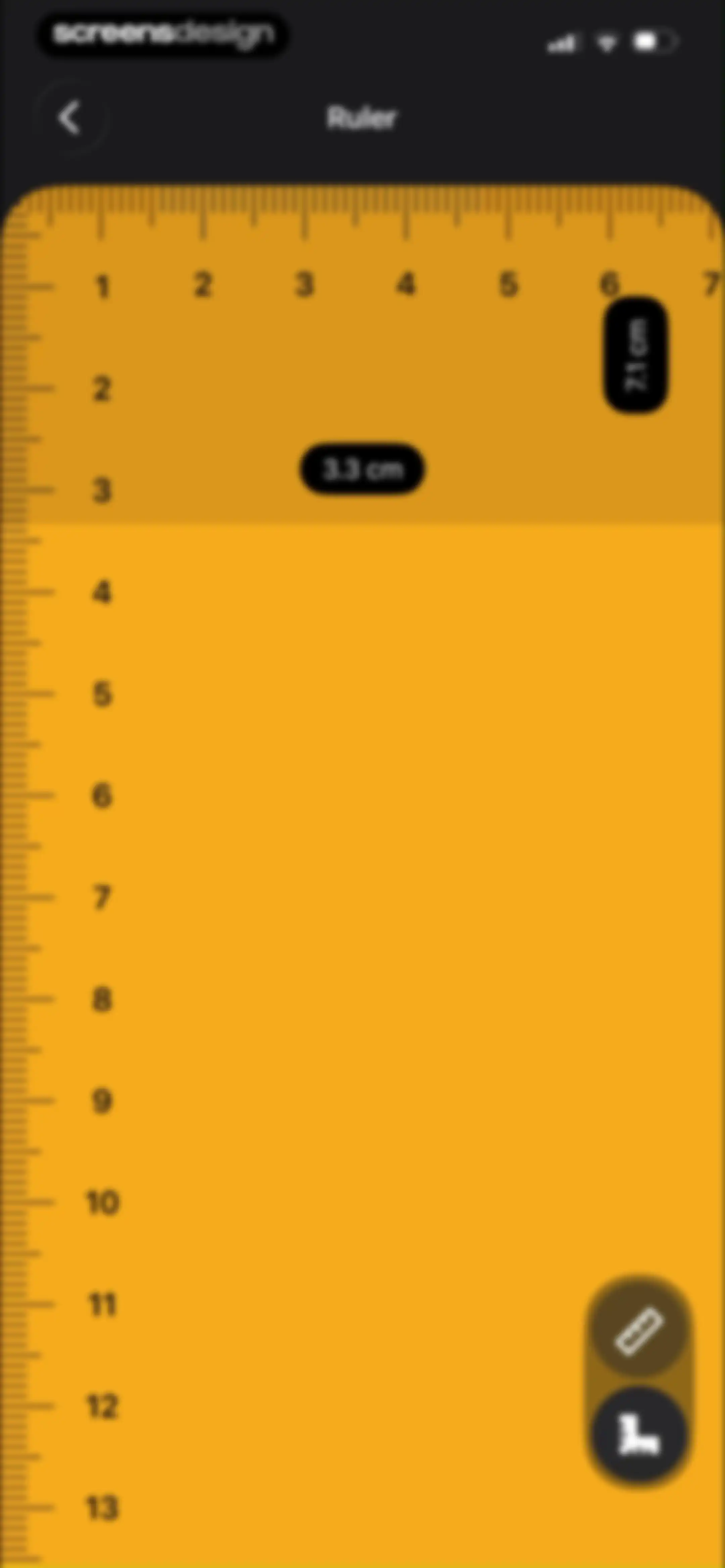 The Tape Measure & 3D Scanner screen 25