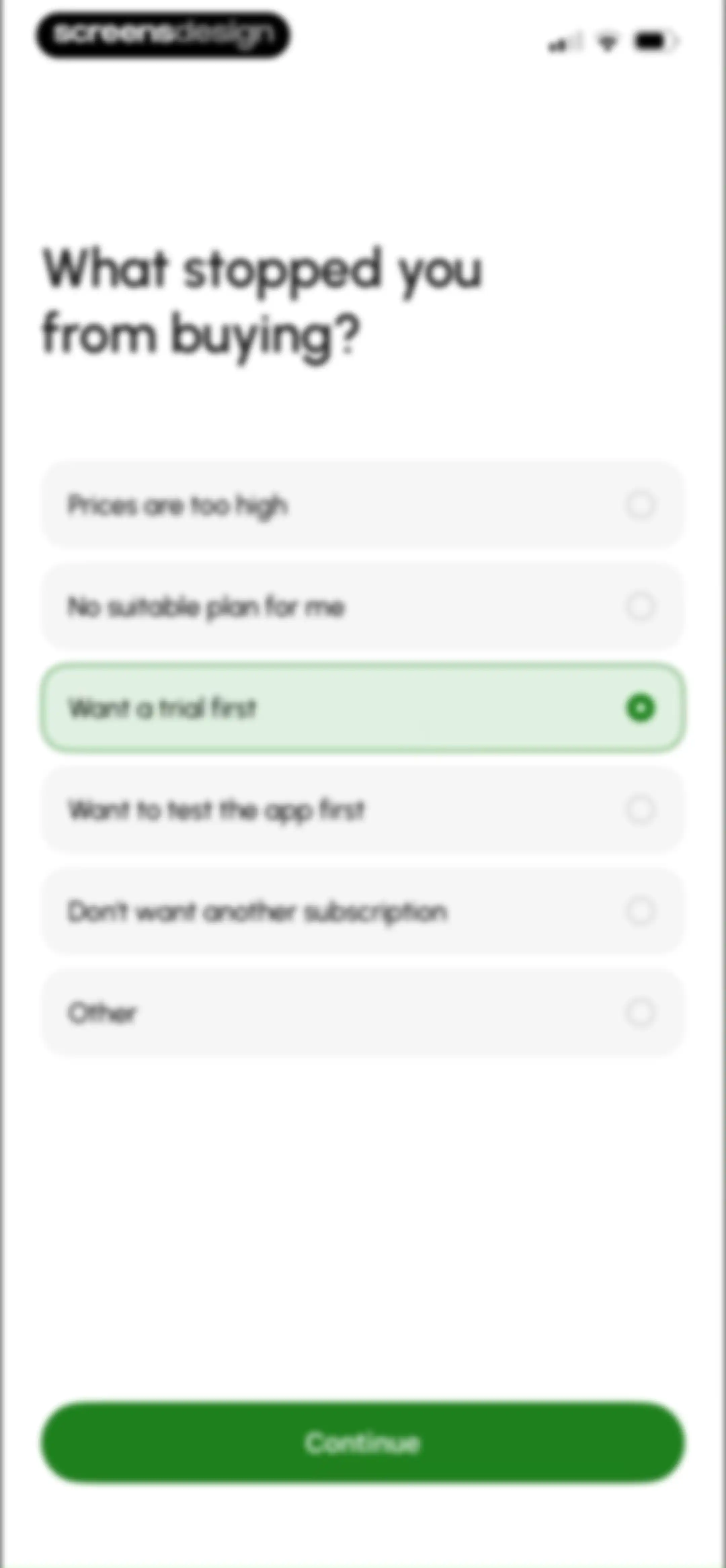 MonoBoost Cancel Subscriptions screen 30