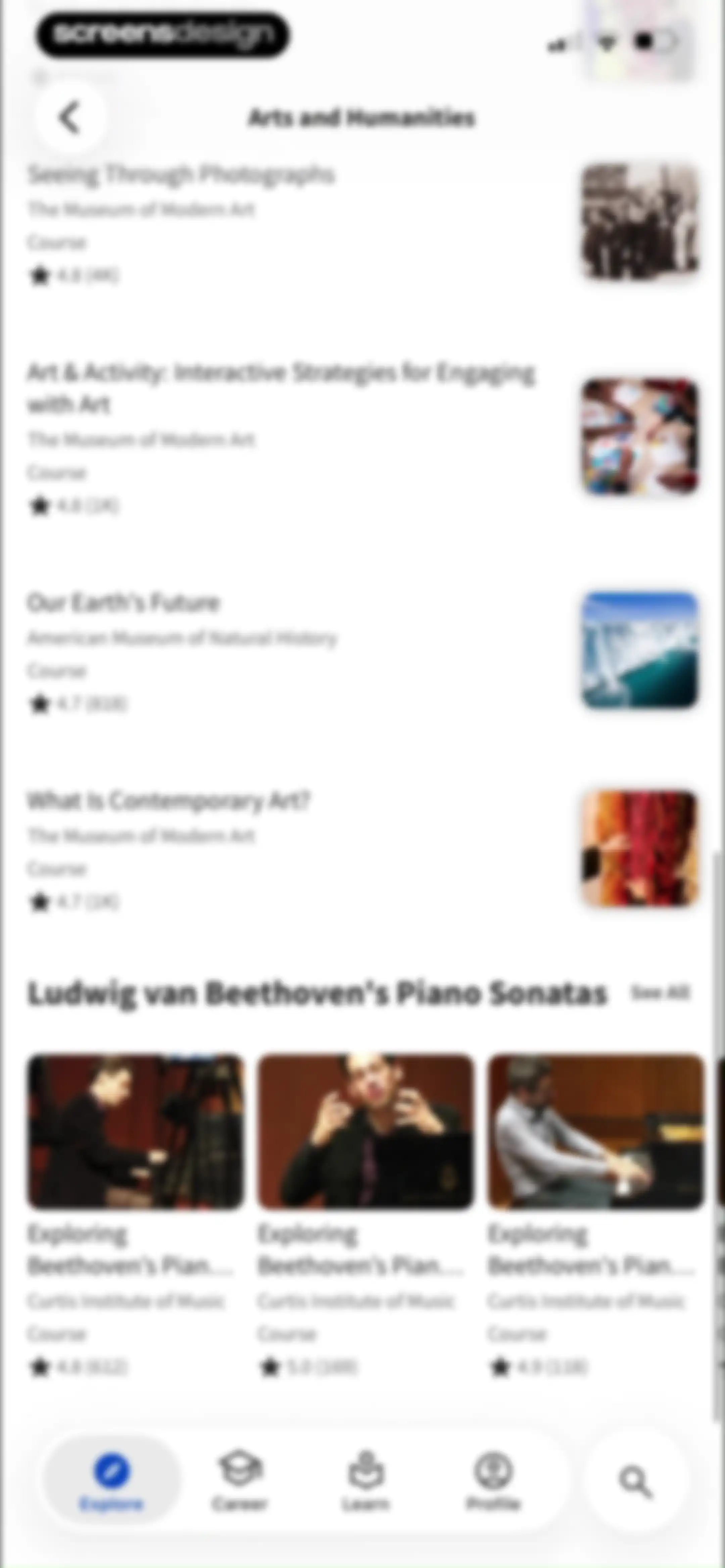 Coursera: Grow your career screen 57