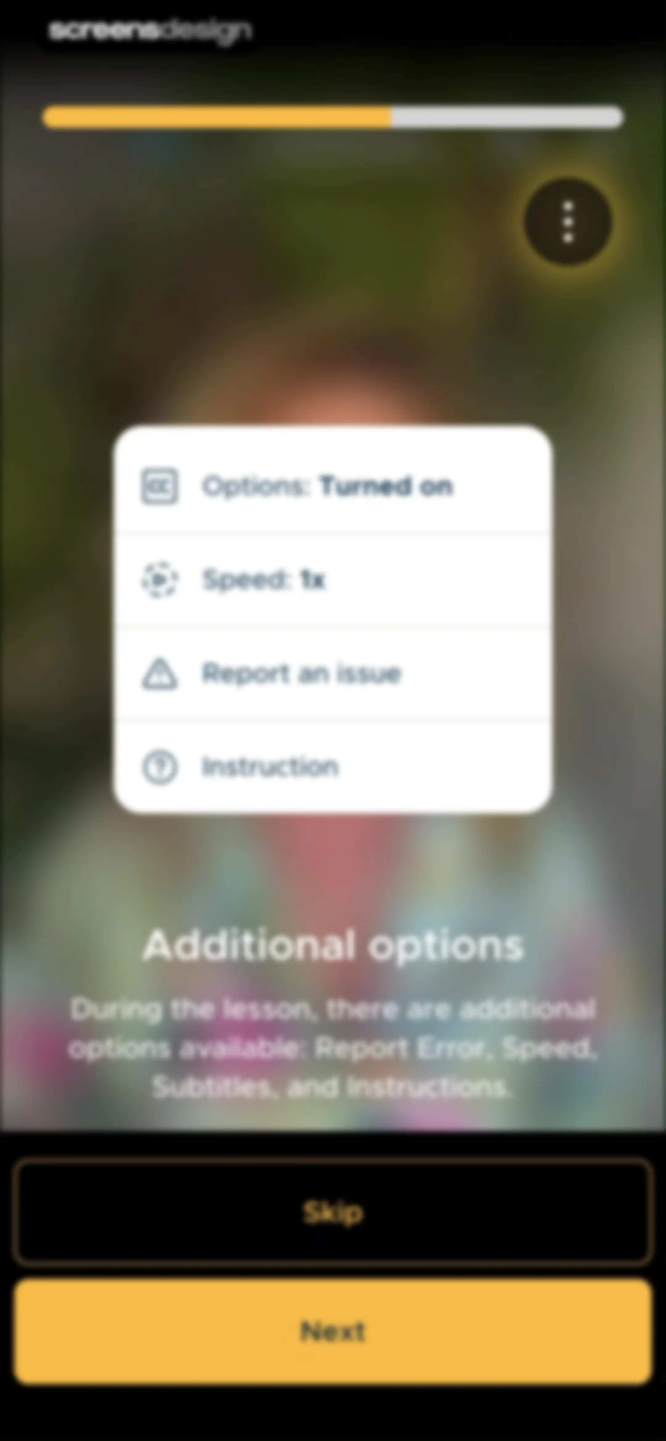 BeeSpeaker Learn English screen 38