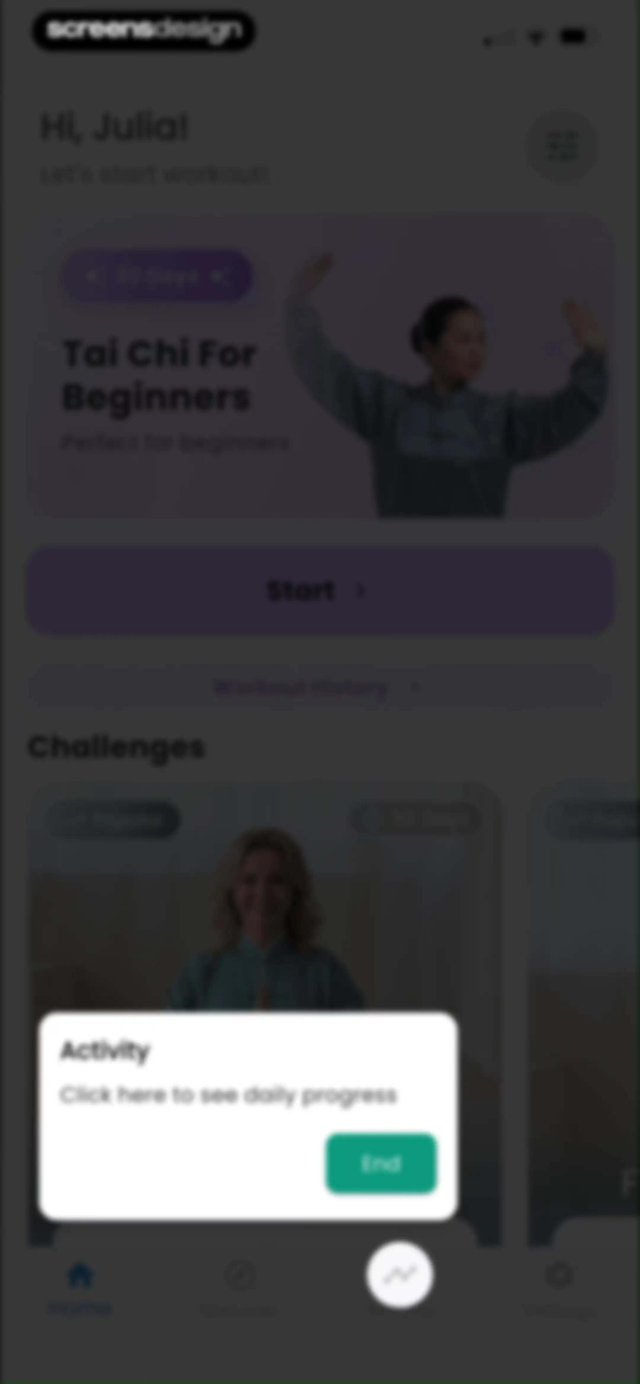 Tai Chi Walking : GentleFit screen 37