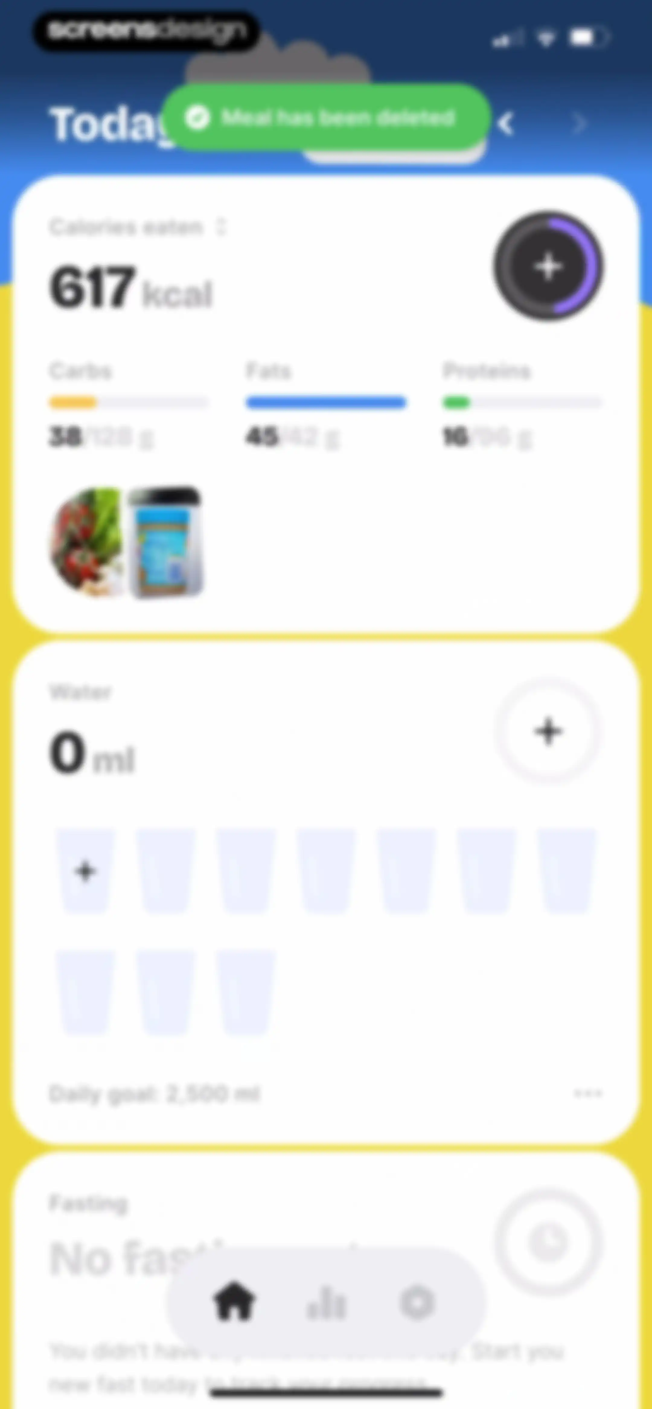 BitePal: Food Calorie Tracker screen 124