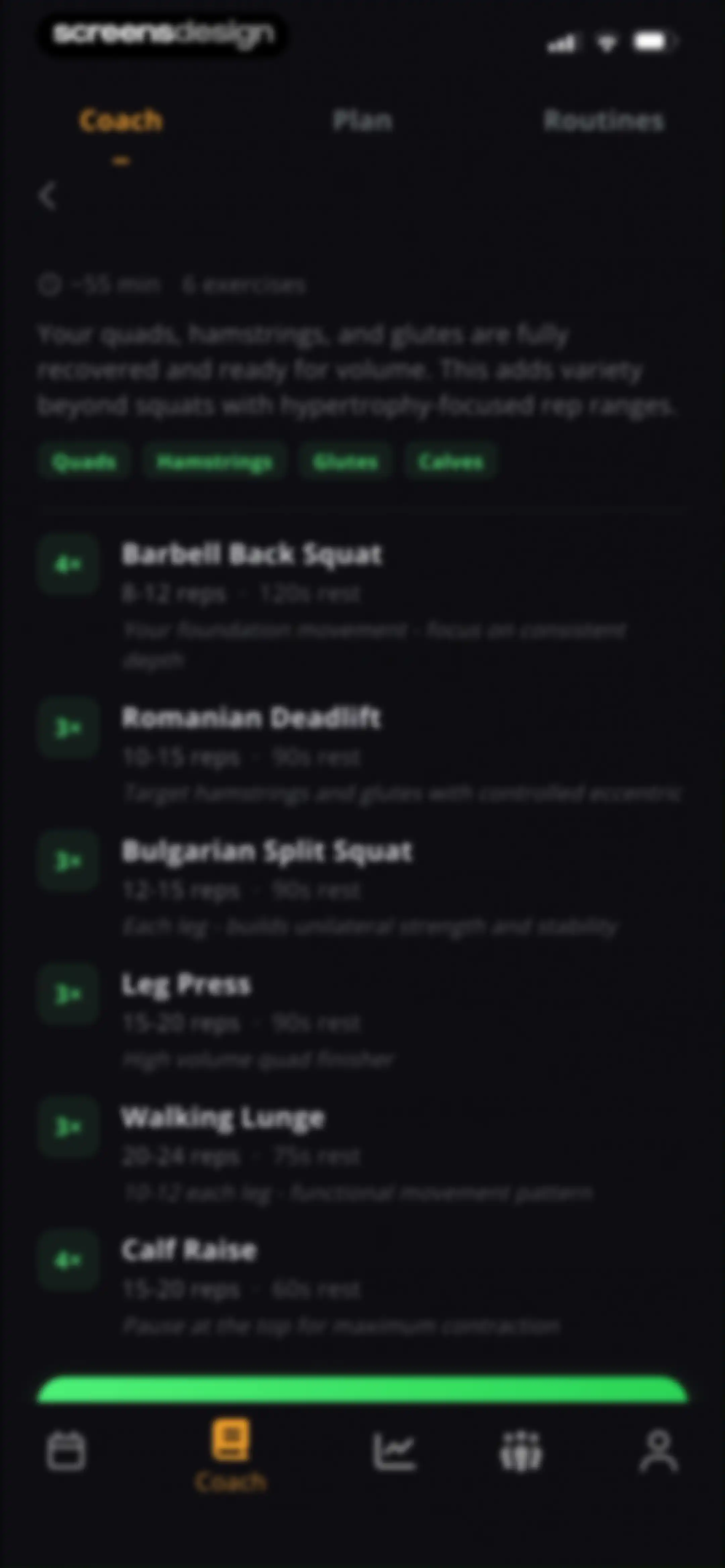 Stronger - Gym Workout Planner screen 112