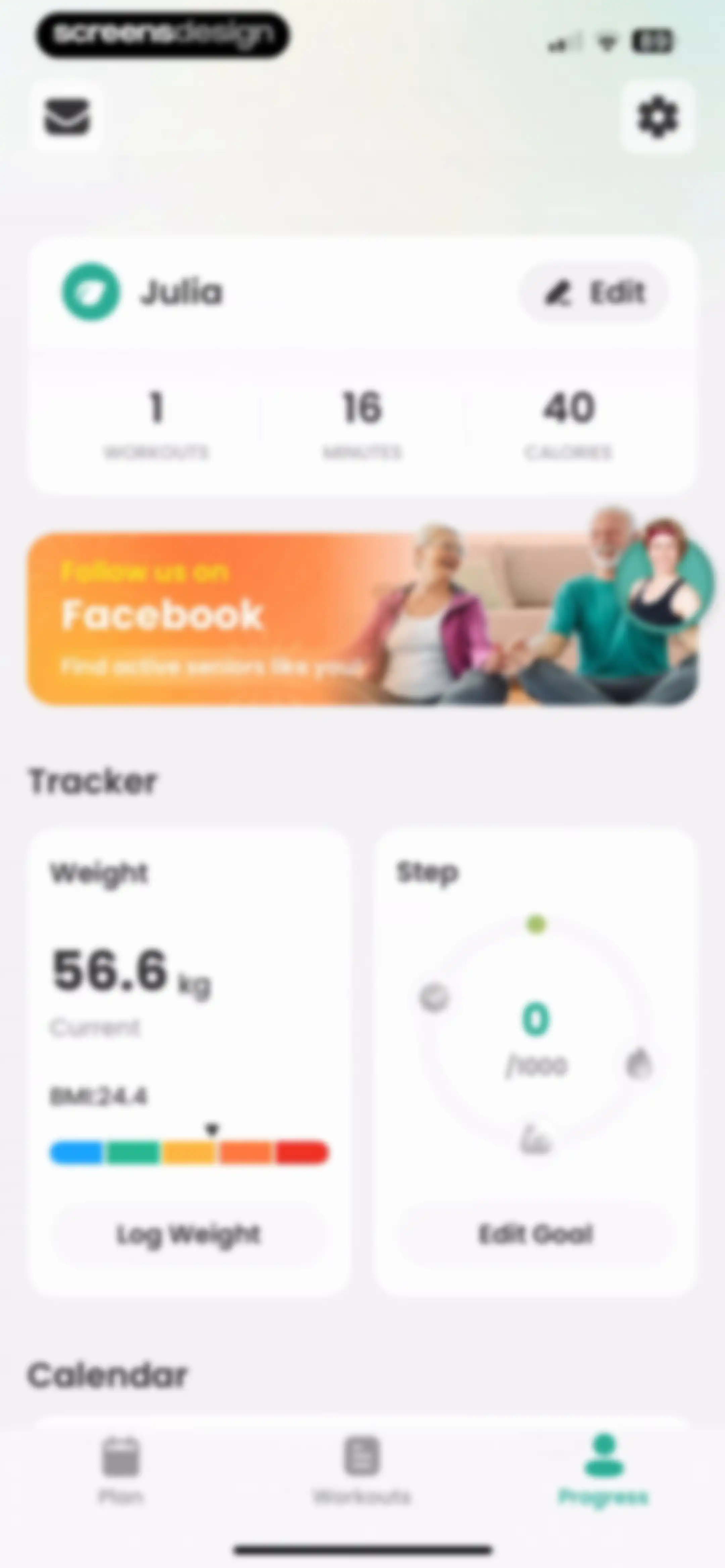 Workout for Seniors: SeniorFit screen 133